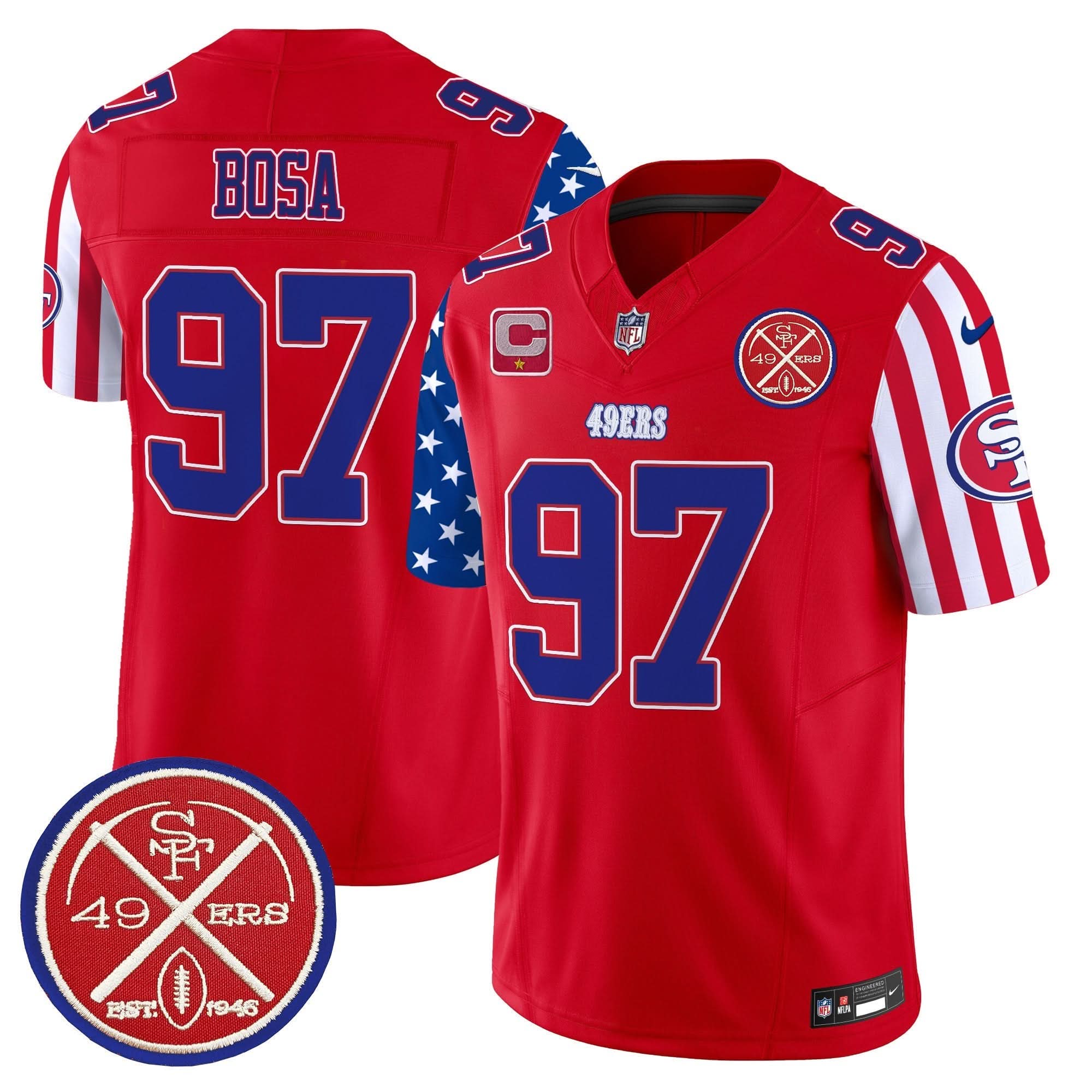 SF American Style Vapor Limited Jersey