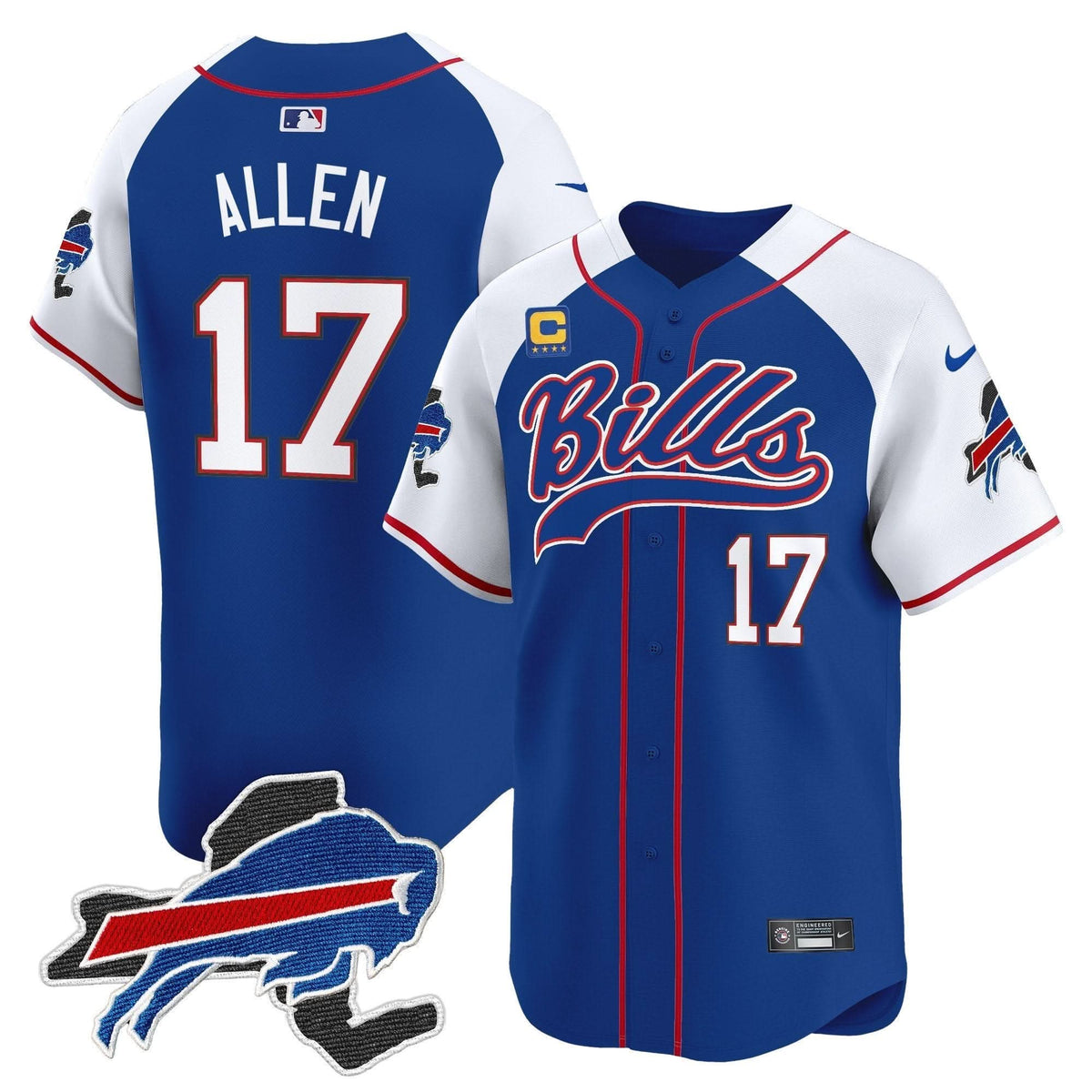 BB 2024 New York Patch Vapor Baseball Jersey - All Stitched