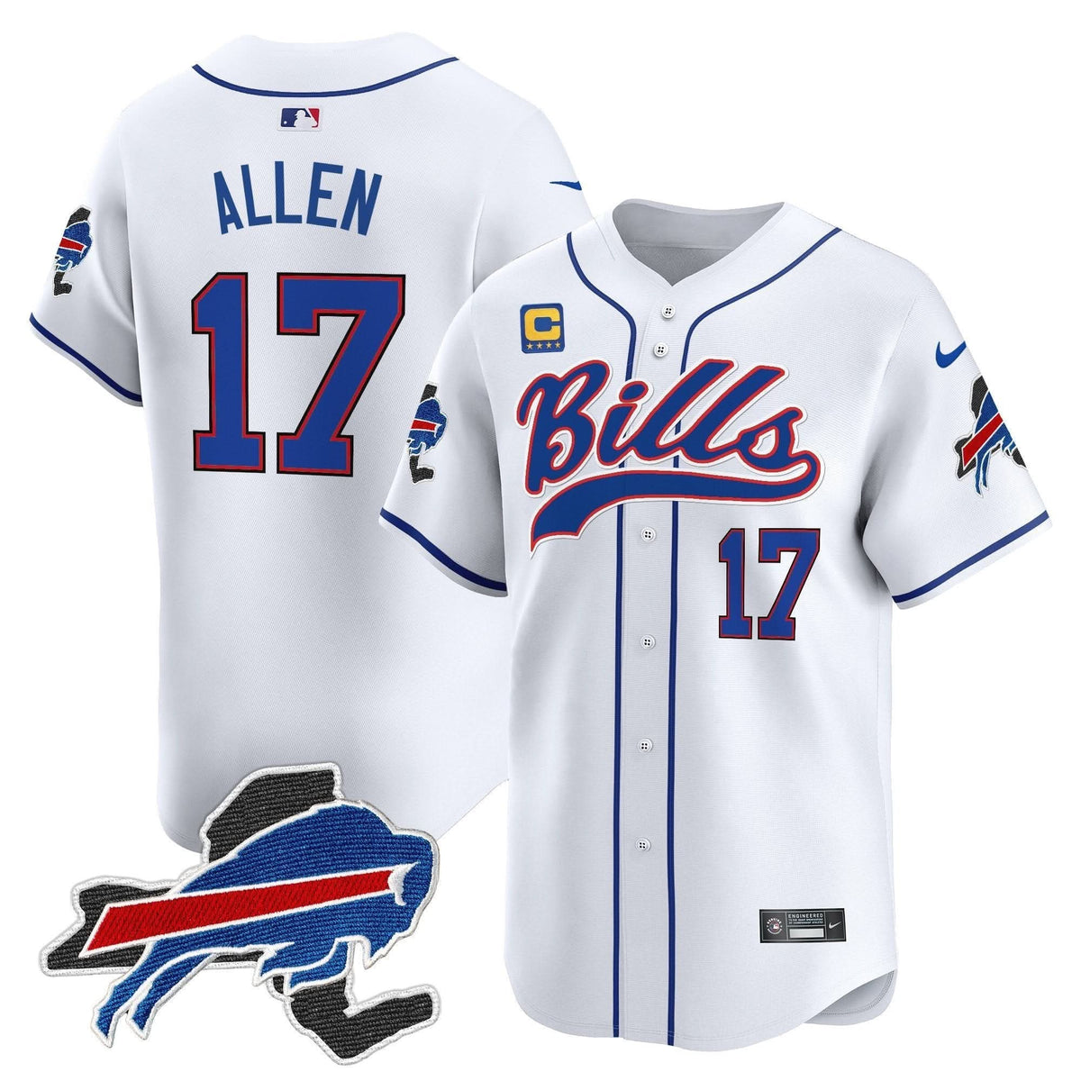 BB 2024 New York Patch Vapor Baseball Jersey - All Stitched