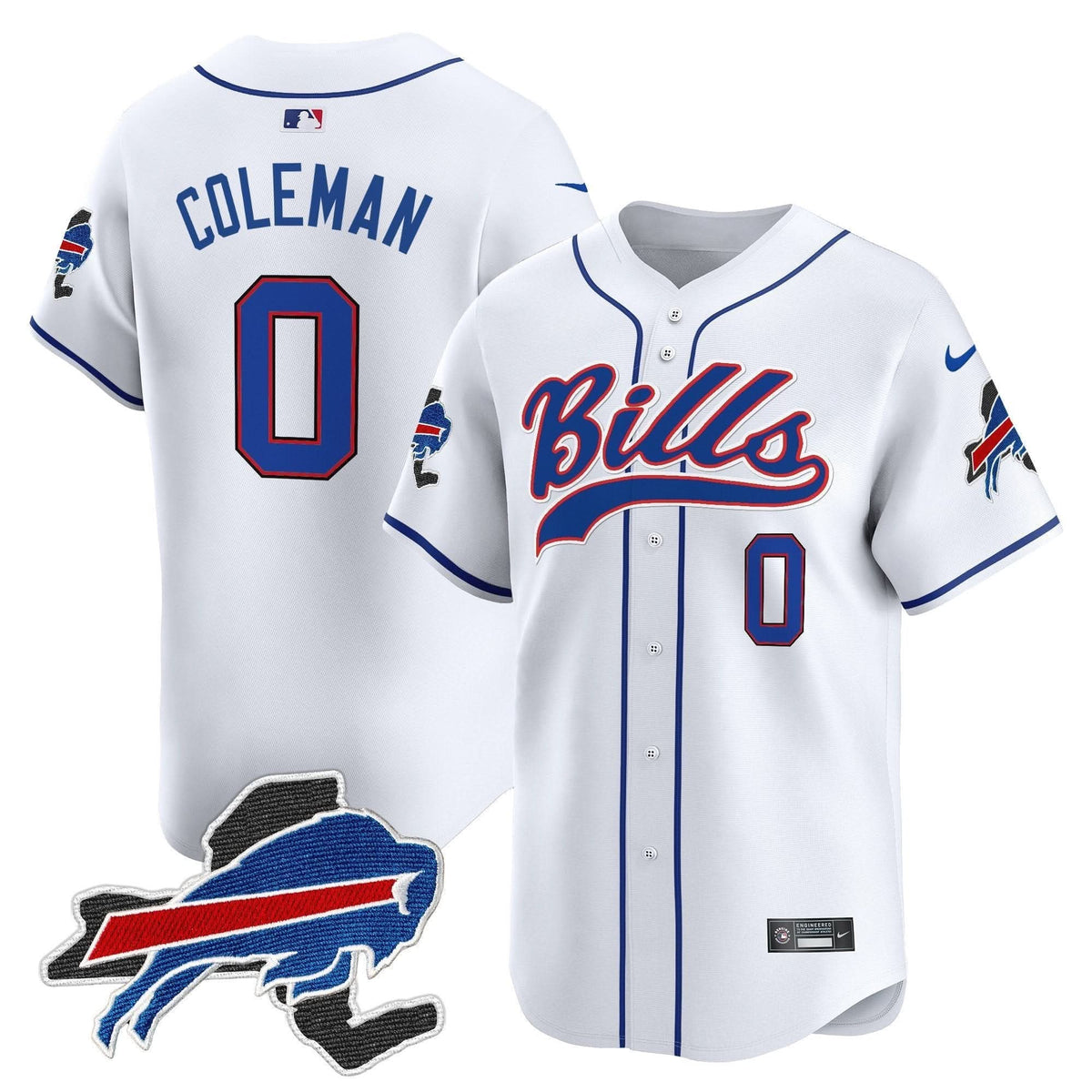 BB 2024 New York Patch Vapor Baseball Jersey - All Stitched