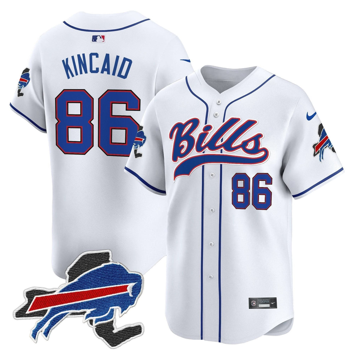 BB 2024 New York Patch Vapor Baseball Jersey - All Stitched