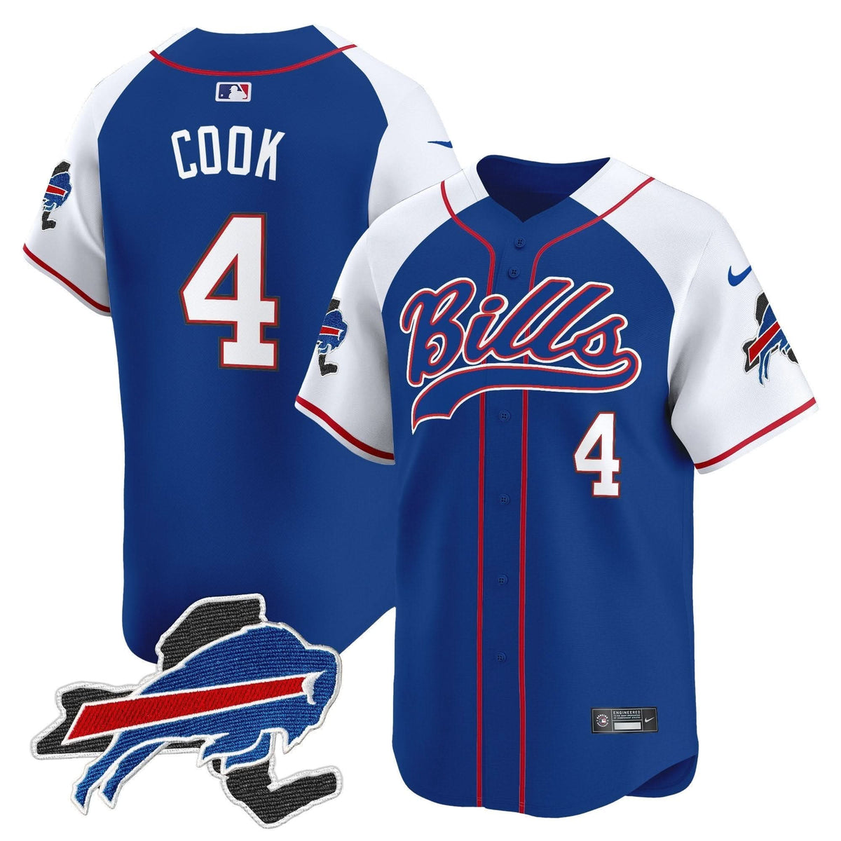 BB 2024 New York Patch Vapor Baseball Jersey - All Stitched