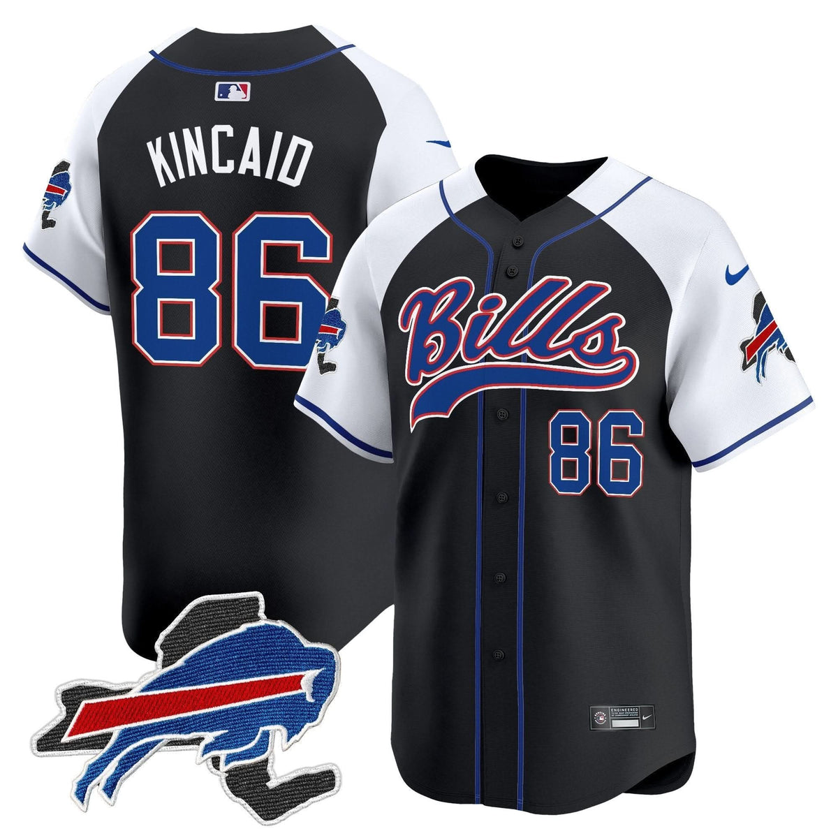 BB 2024 New York Patch Vapor Baseball Jersey - All Stitched