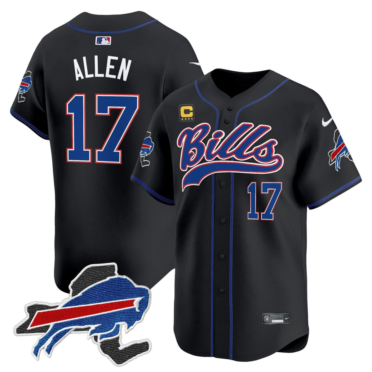 BB 2024 New York Patch Vapor Baseball Jersey - All Stitched