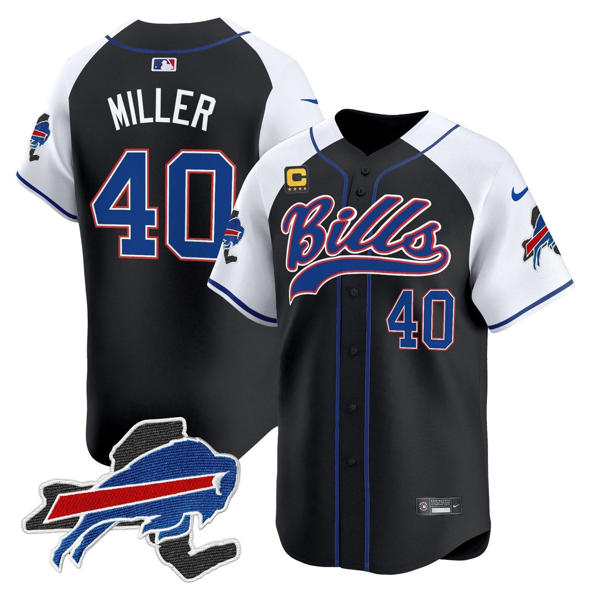 BB 2024 New York Patch Vapor Baseball Jersey - All Stitched