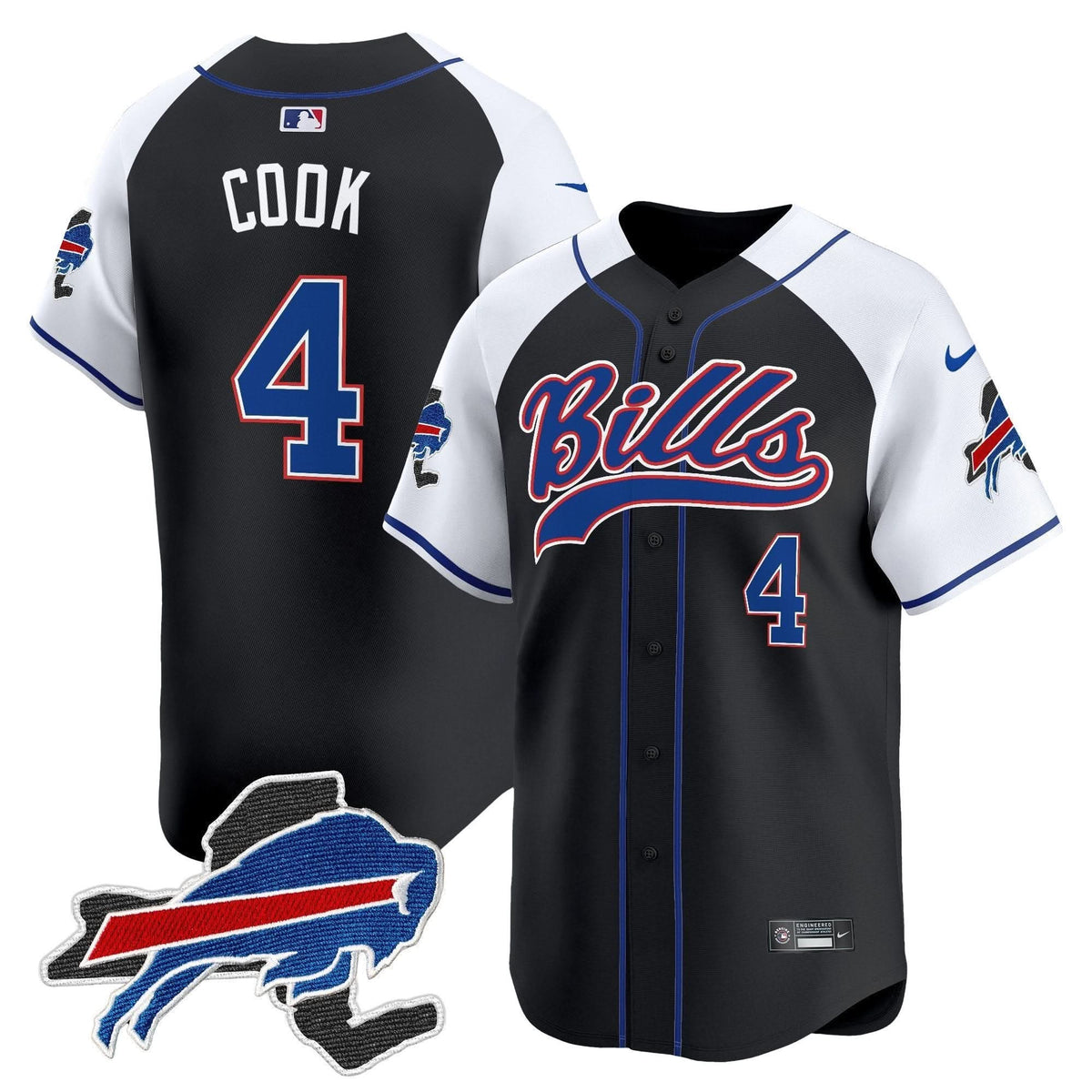 BB 2024 New York Patch Vapor Baseball Jersey - All Stitched