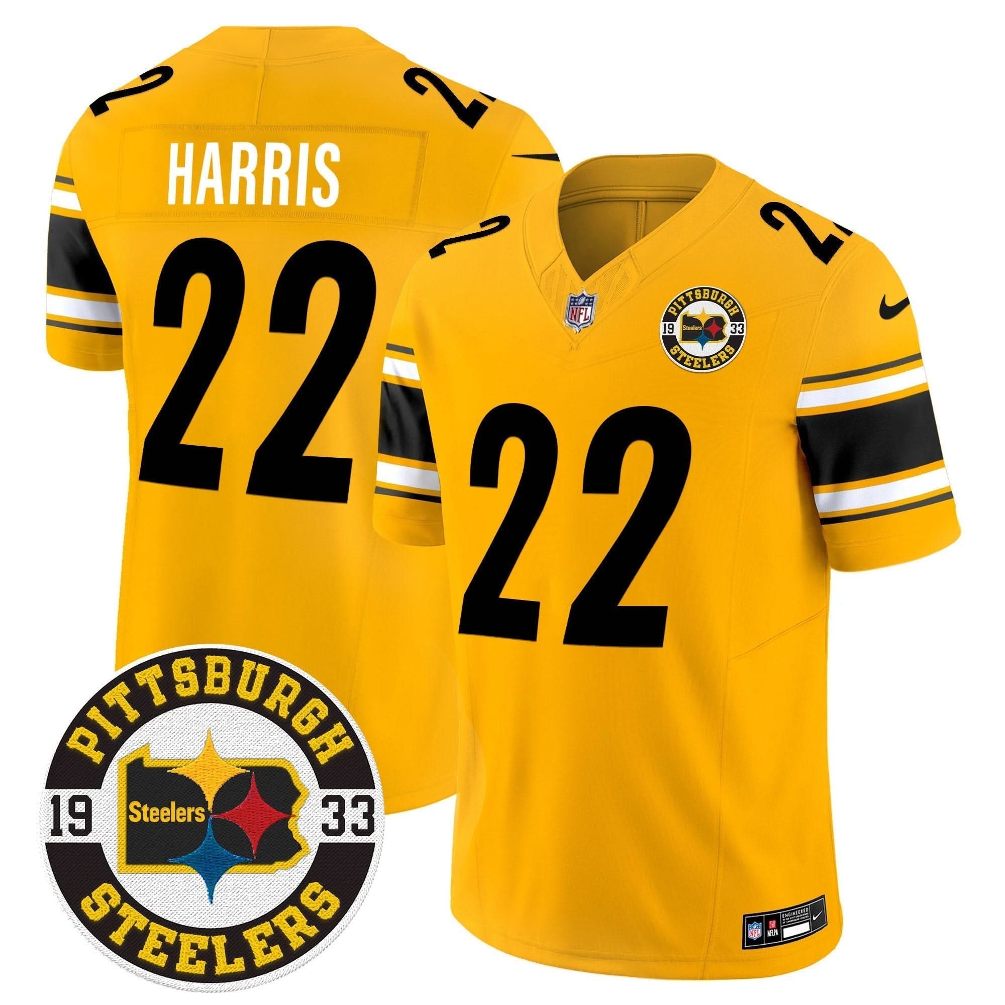 PIT 2024 Vapor Limited Jersey - Est 1933 Patch