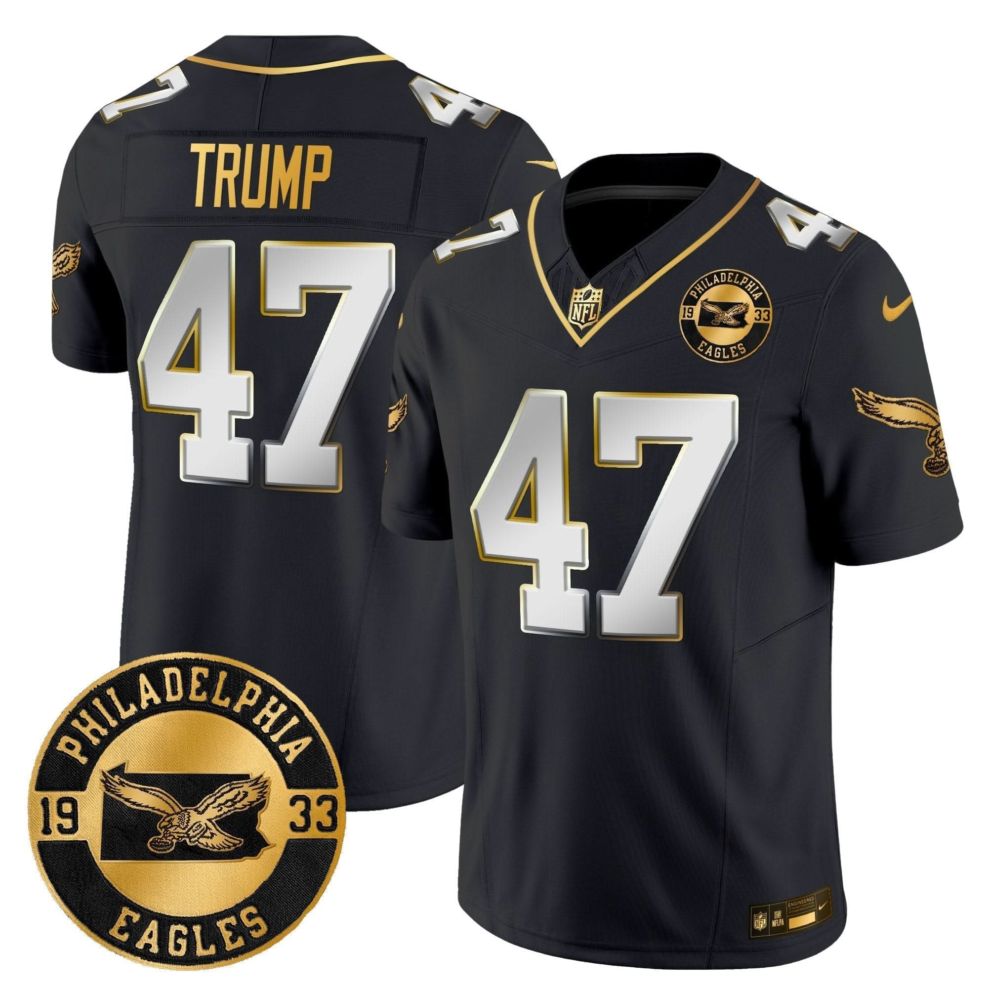 PE 2024 Throwback Gold Vapor Limited Jersey - Est. 1933 Patch