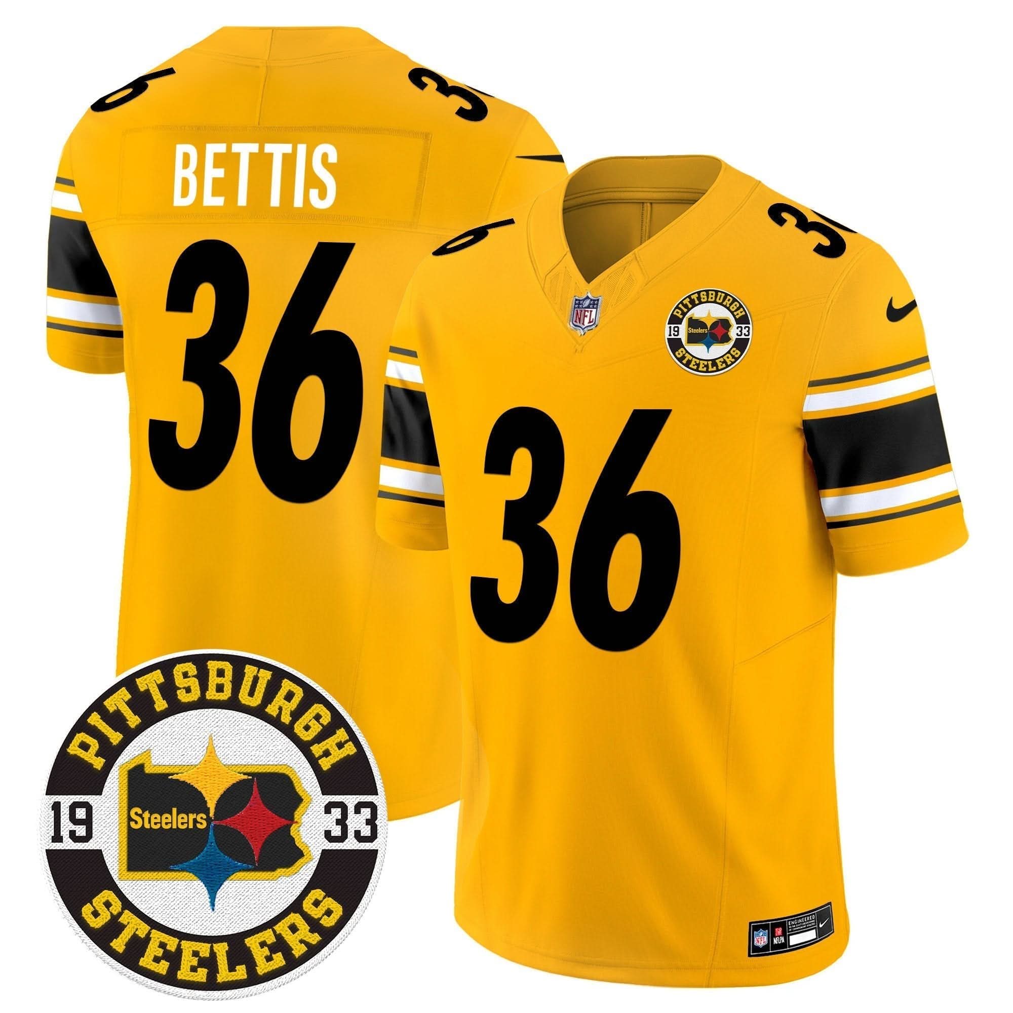 PIT 2024 Vapor Limited Jersey - Est 1933 Patch