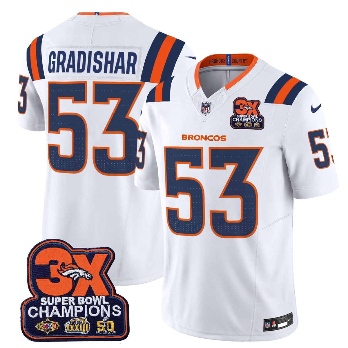 DB 3-Time Champions Patch Vapor Limited Jersey V2