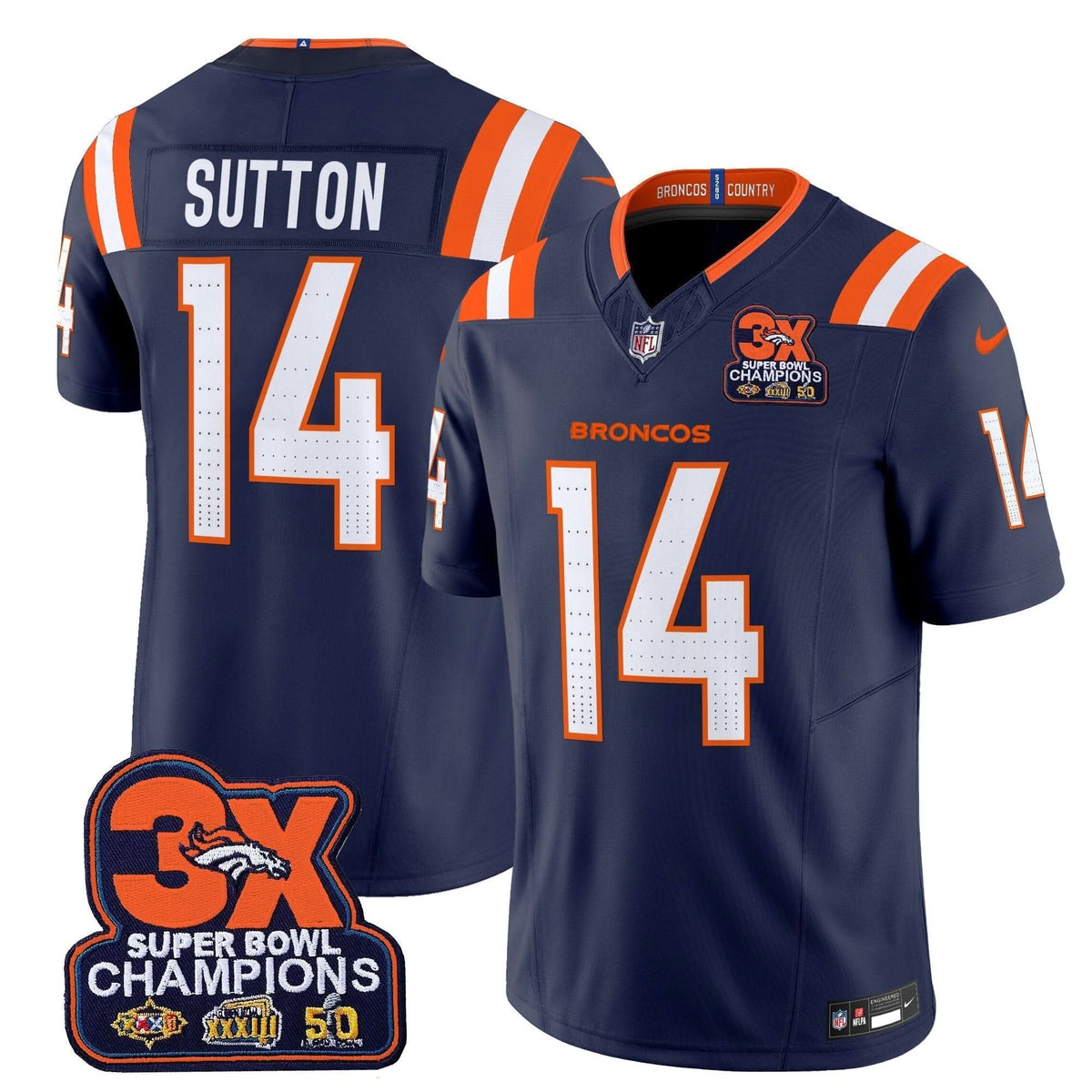 DB 3-Time Champions Patch Vapor Limited Jersey V2
