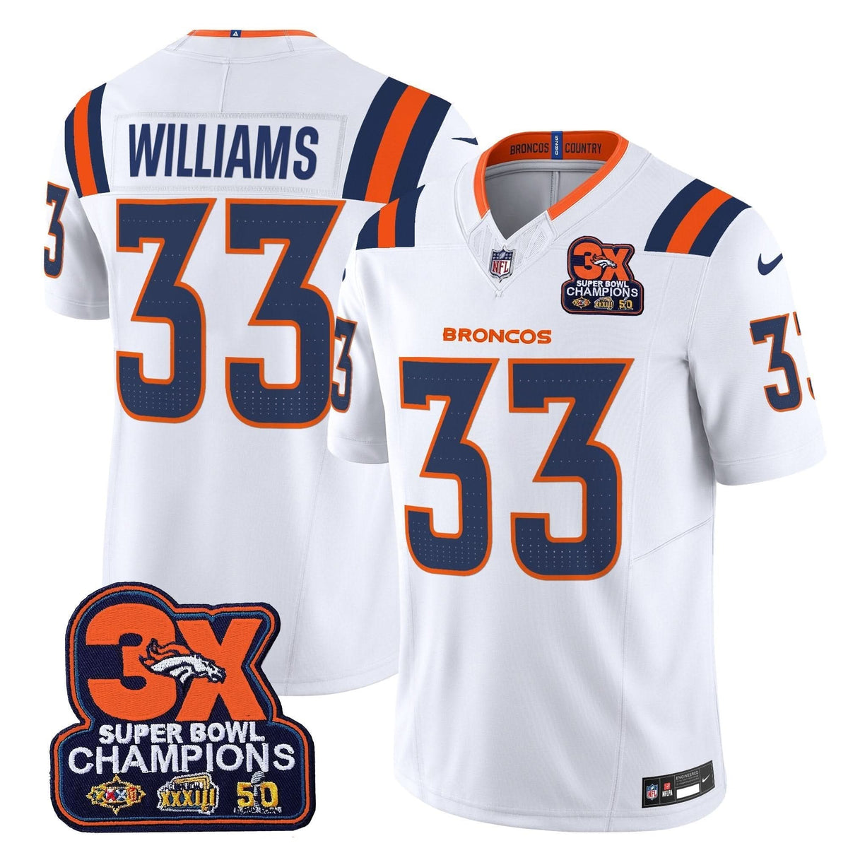 DB 3-Time Champions Patch Vapor Limited Jersey V2