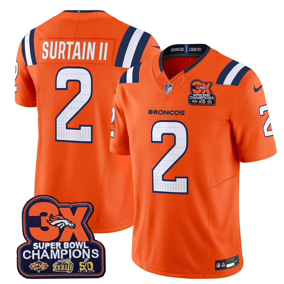 DB 3-Time Champions Patch Vapor Limited Jersey V2