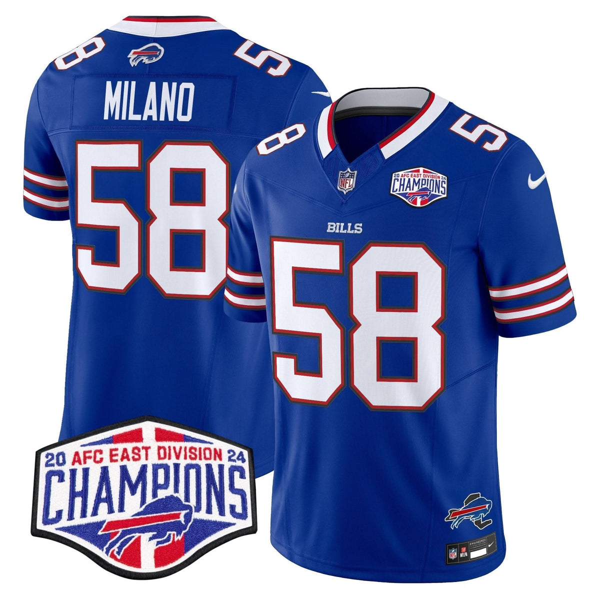 BUF 2024 AFC East Division Champions Vapor Limited Jersey