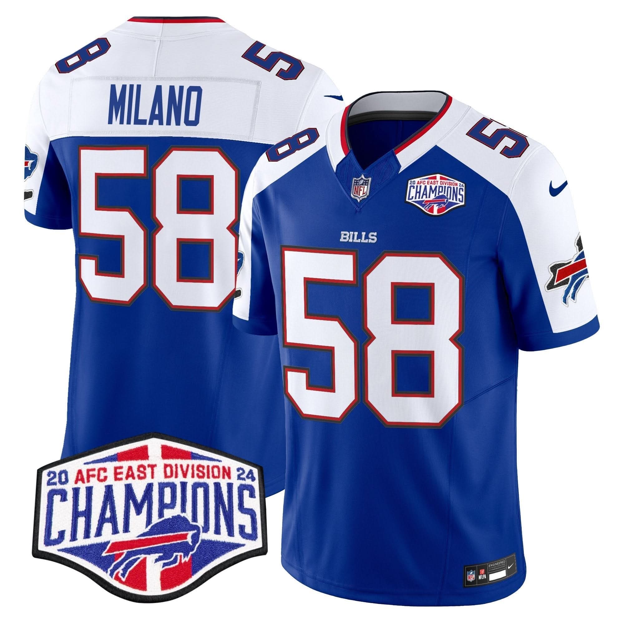 BUF 2024 AFC East Division Champions Vapor Limited Jersey