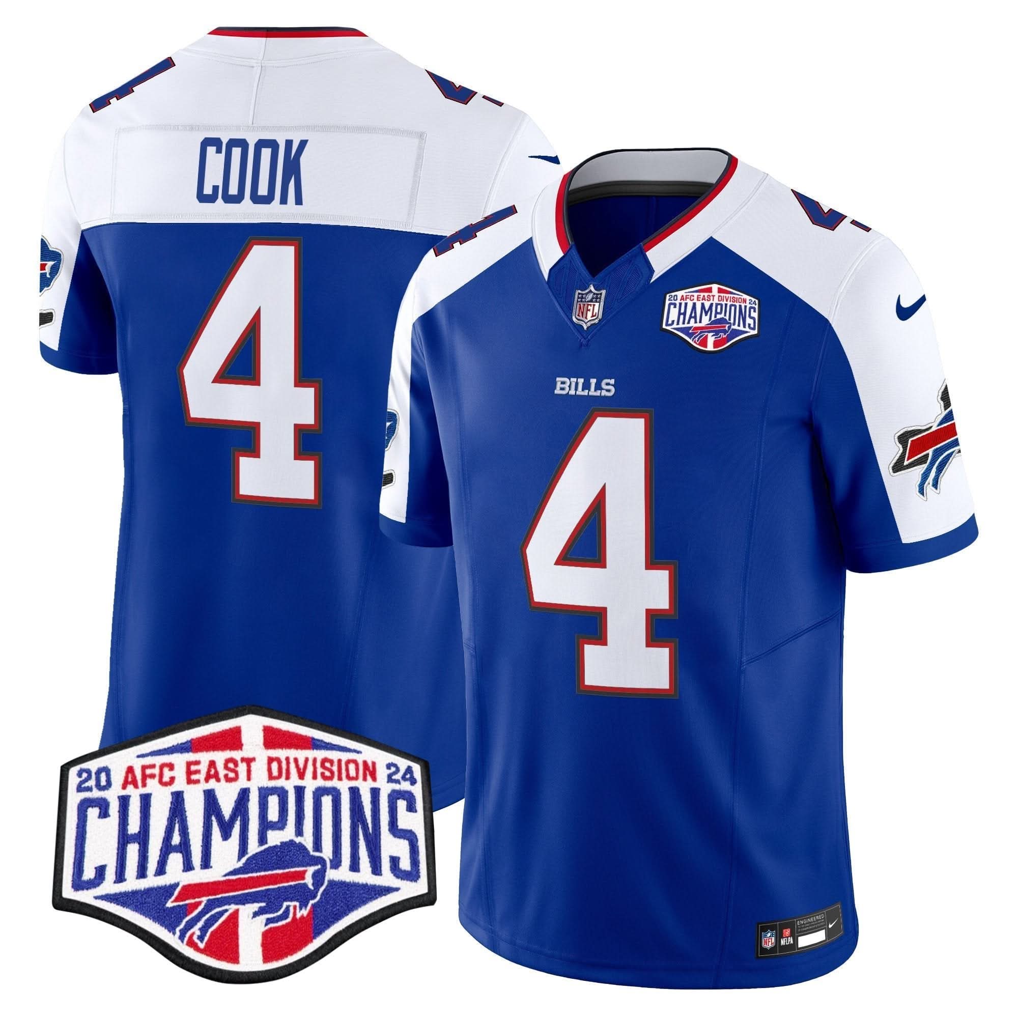 BUF 2024 AFC East Division Champions Vapor Limited Jersey