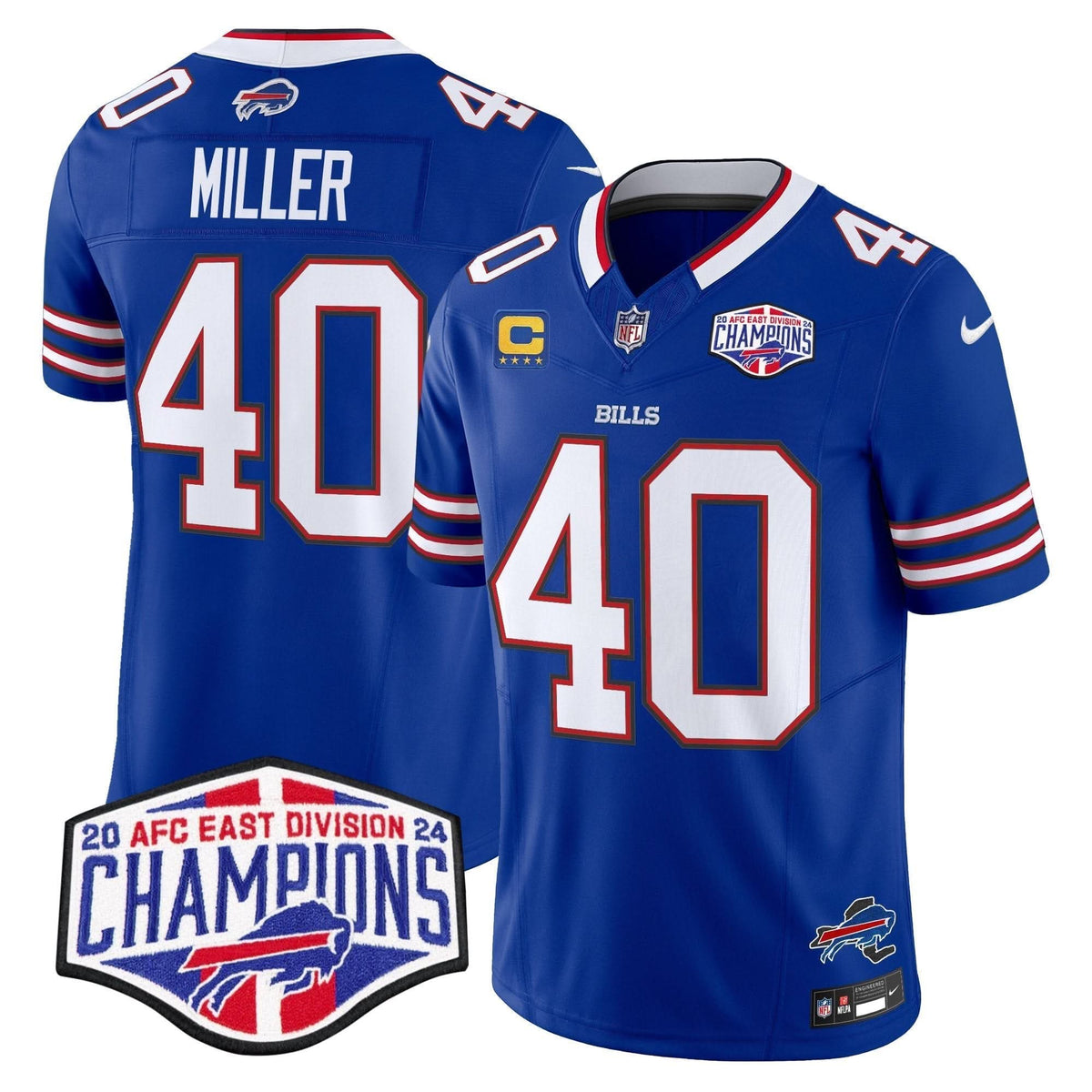BUF 2024 AFC East Division Champions Vapor Limited Jersey