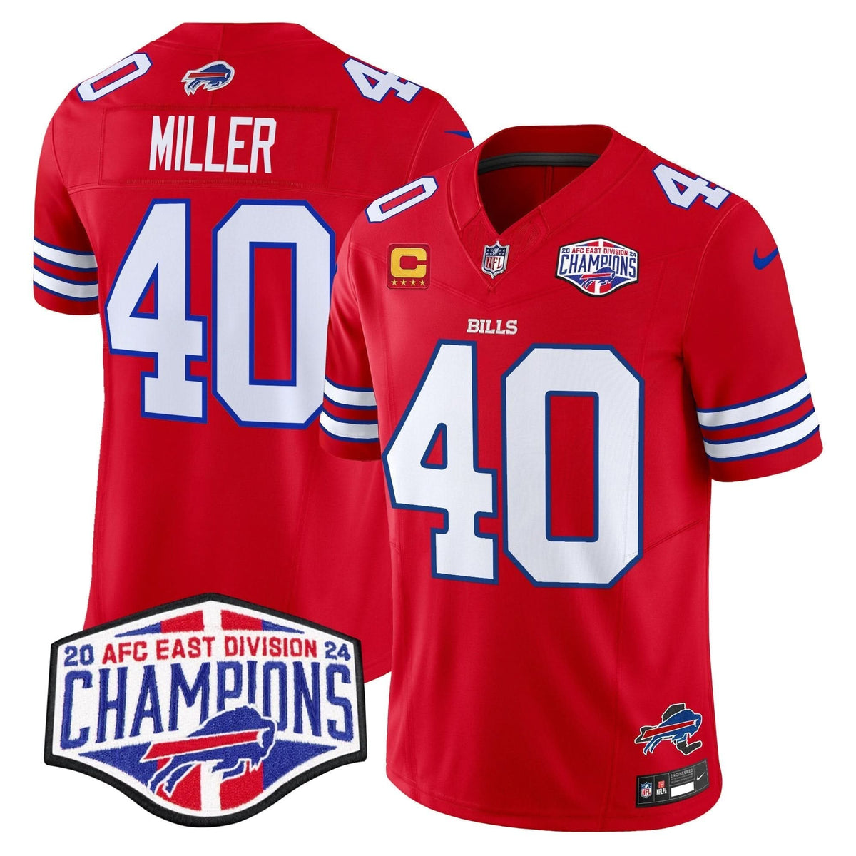 BUF 2024 AFC East Division Champions Vapor Limited Jersey