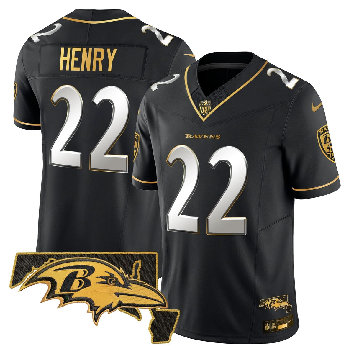 BAL 2024 Gold Vapor Limited Jersey