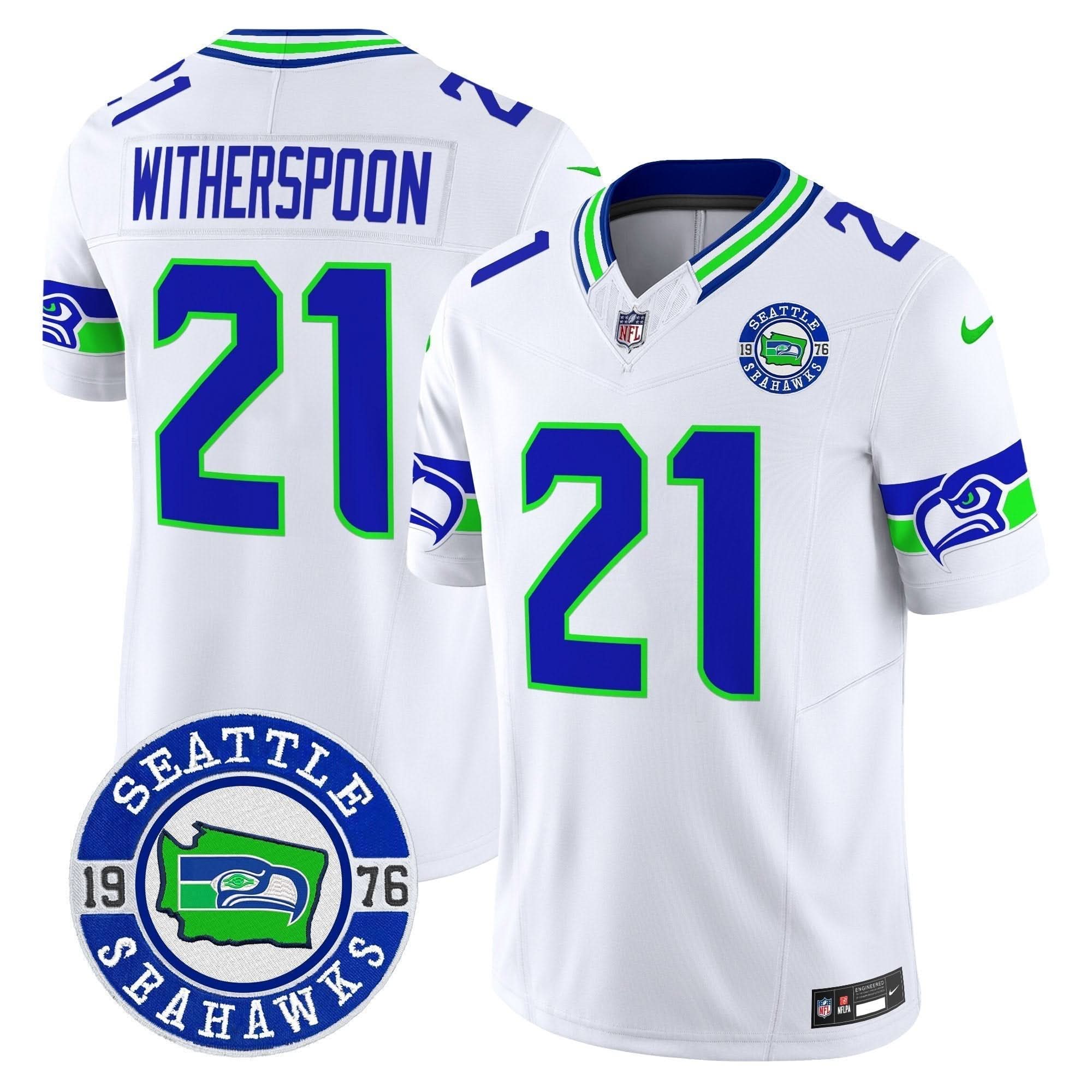 SEA 2024 Seattle Est. 1976 Patch Vapor Limited Jersey