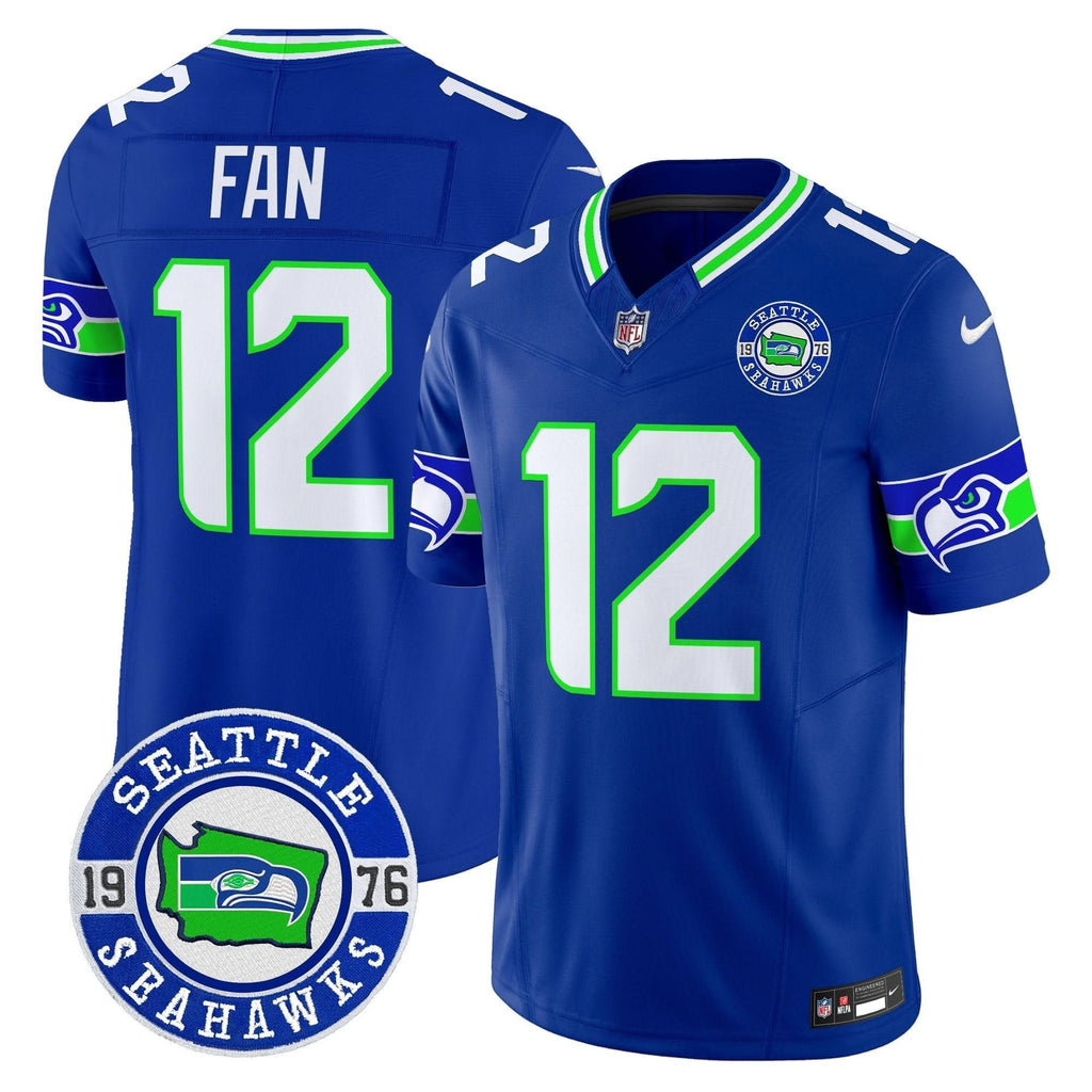 SEA 2024 Seattle Est. 1976 Patch Vapor Limited Jersey