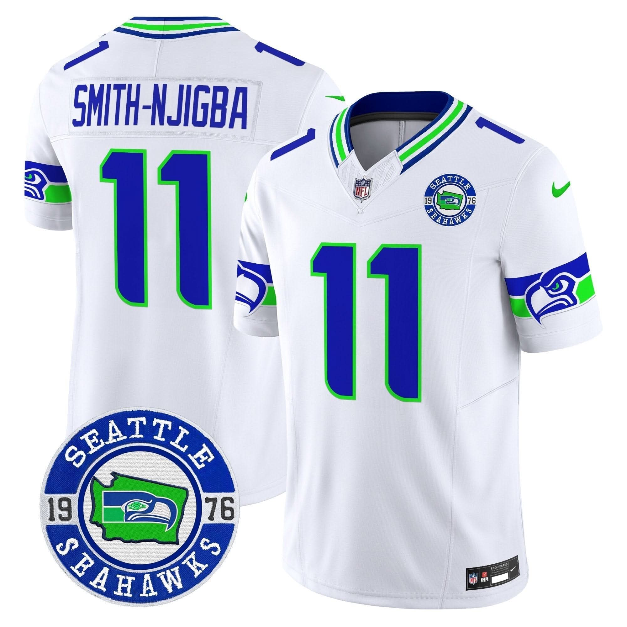 SEA 2024 Seattle Est. 1976 Patch Vapor Limited Jersey