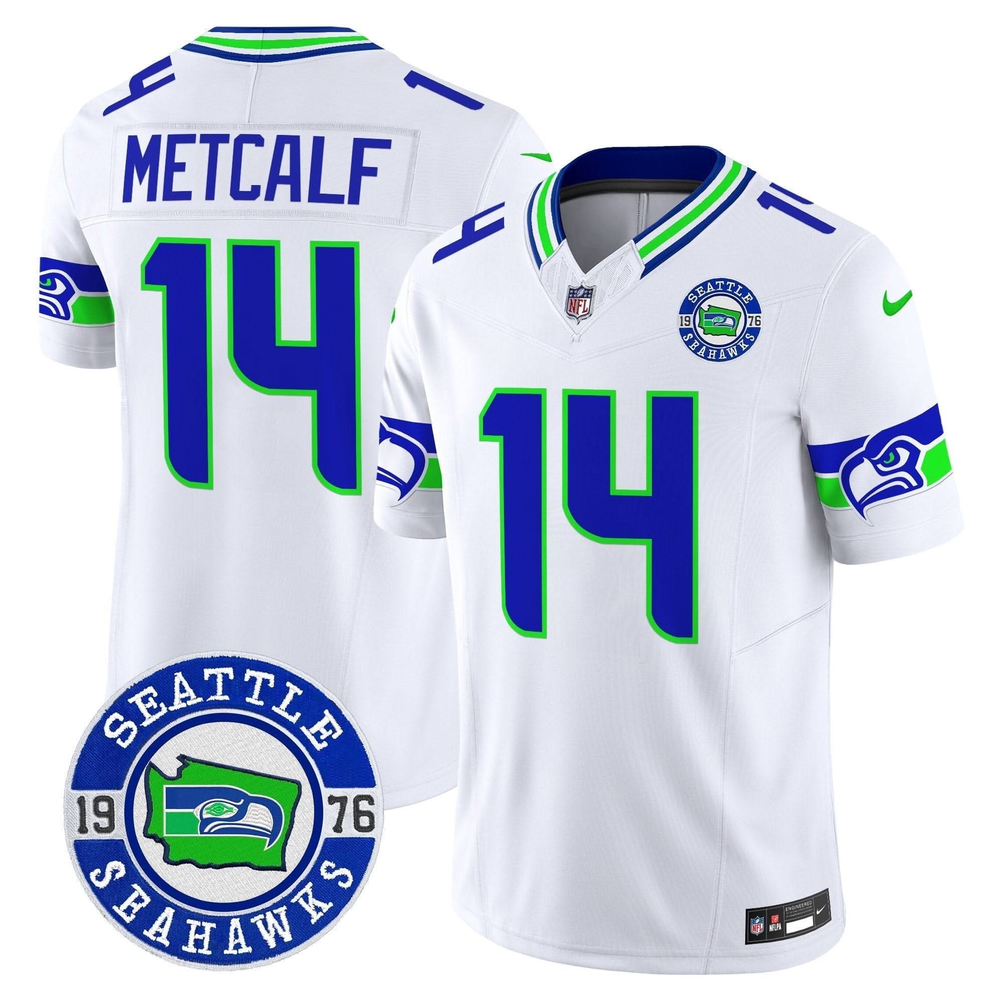 SEA 2024 Seattle Est. 1976 Patch Vapor Limited Jersey