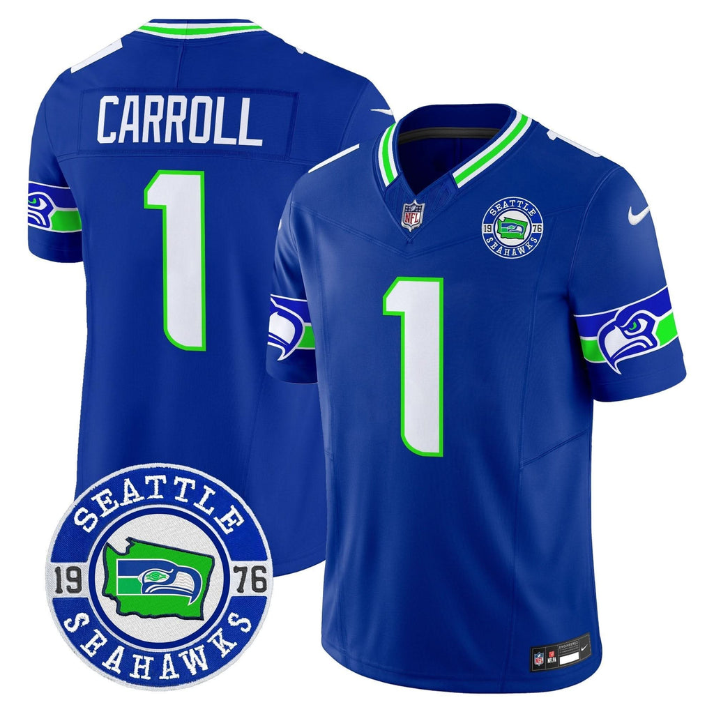 SEA 2024 Seattle Est. 1976 Patch Vapor Limited Jersey