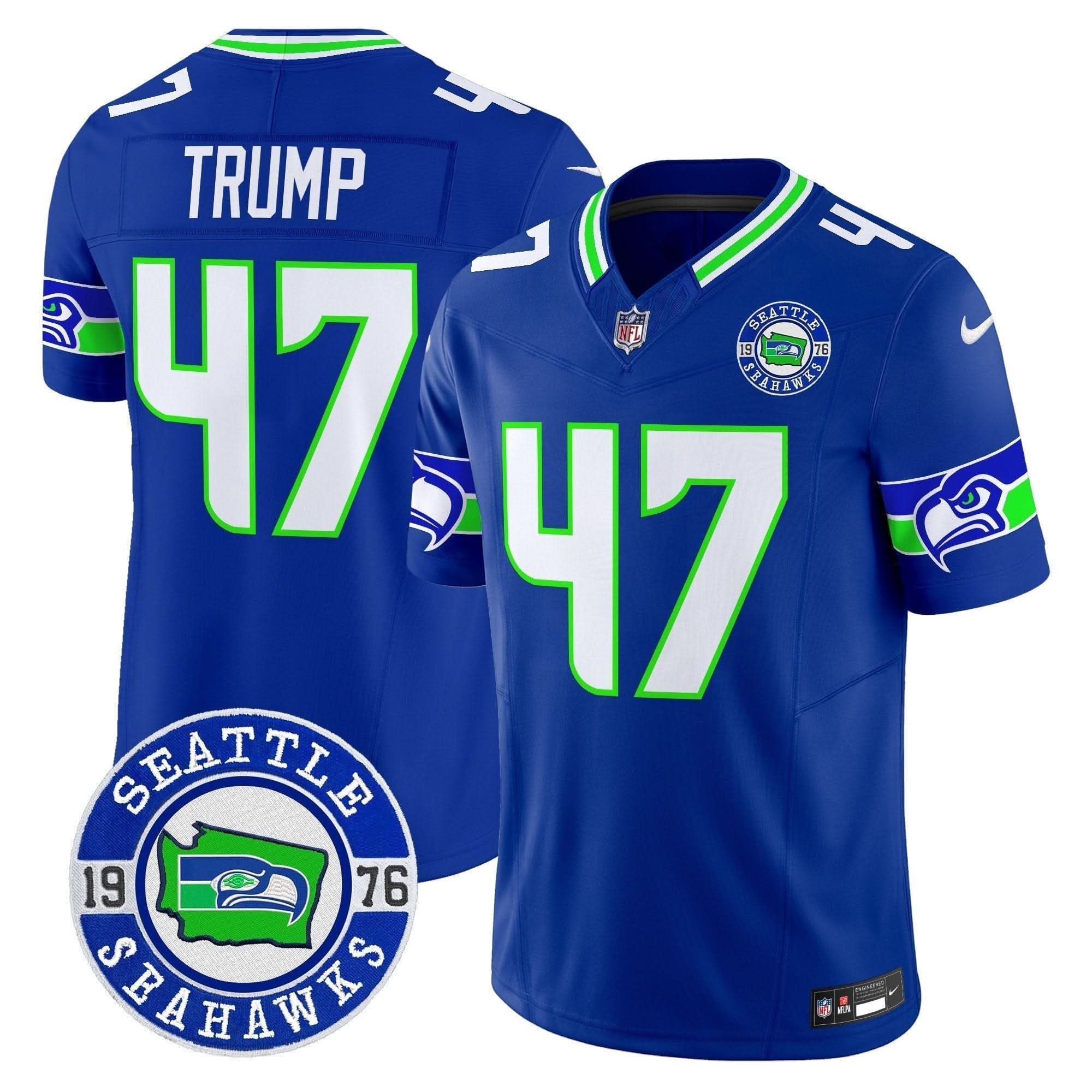 SEA 2024 Seattle Est. 1976 Patch Vapor Limited Jersey