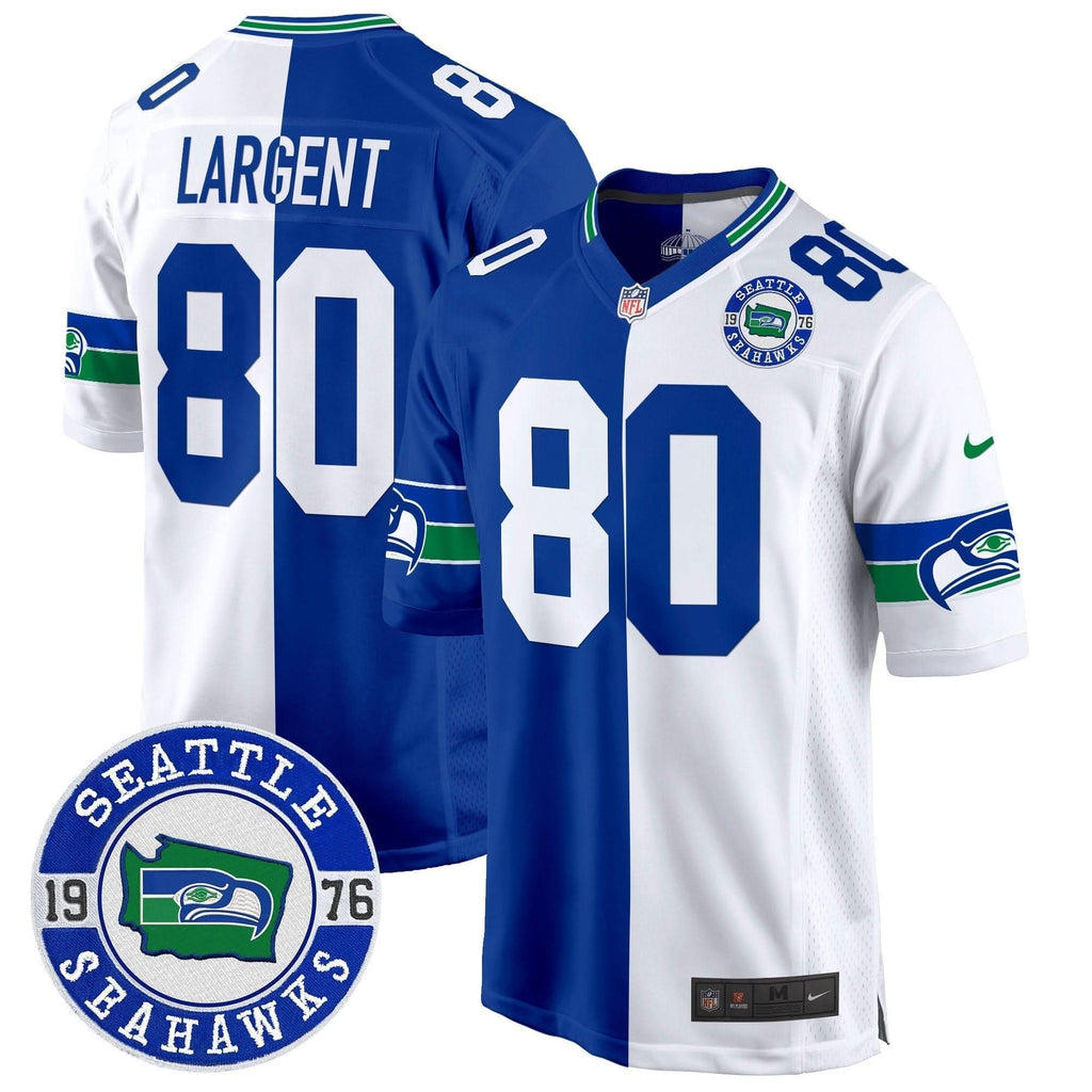 SEA Throwback Est. 1976 Patch Game Jersey