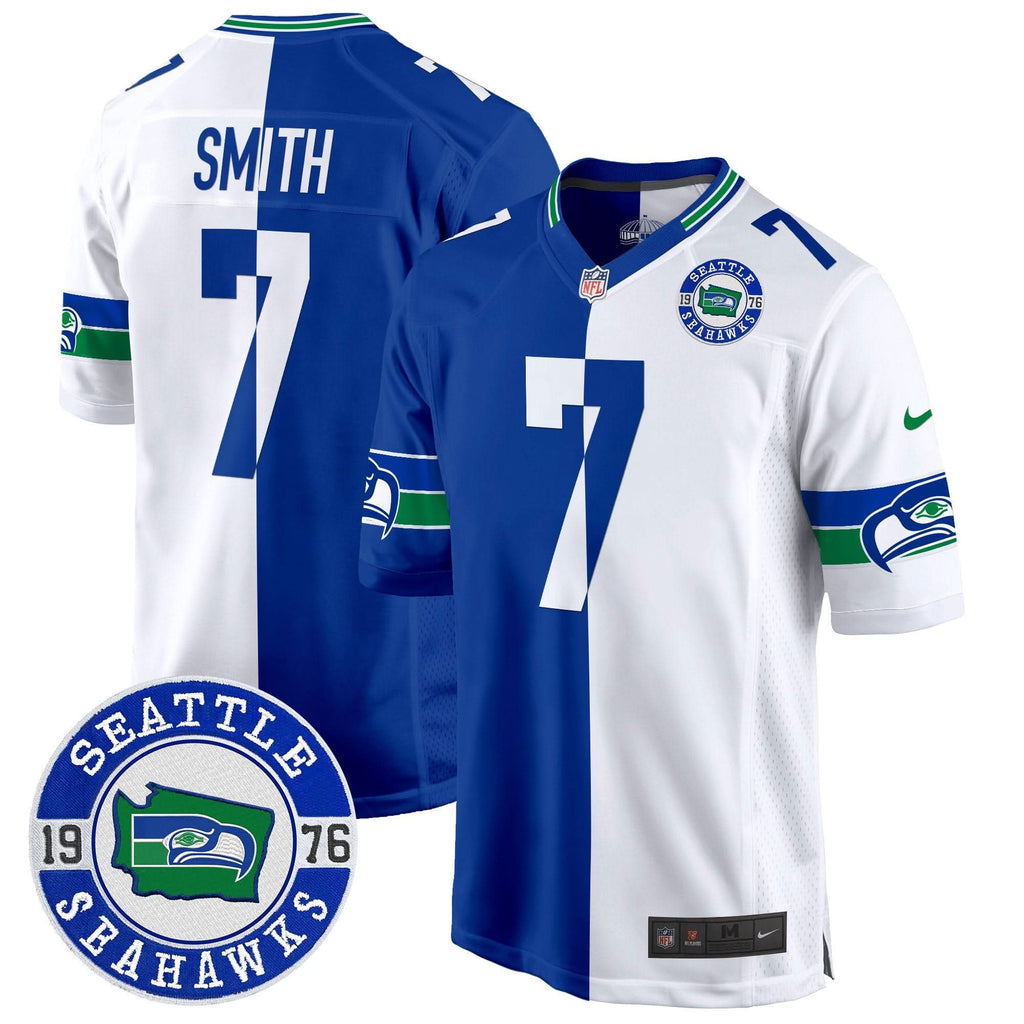 SEA Throwback Est. 1976 Patch Game Jersey