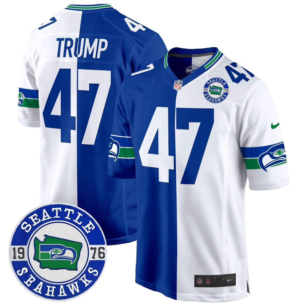 SEA Throwback Est. 1976 Patch Game Jersey