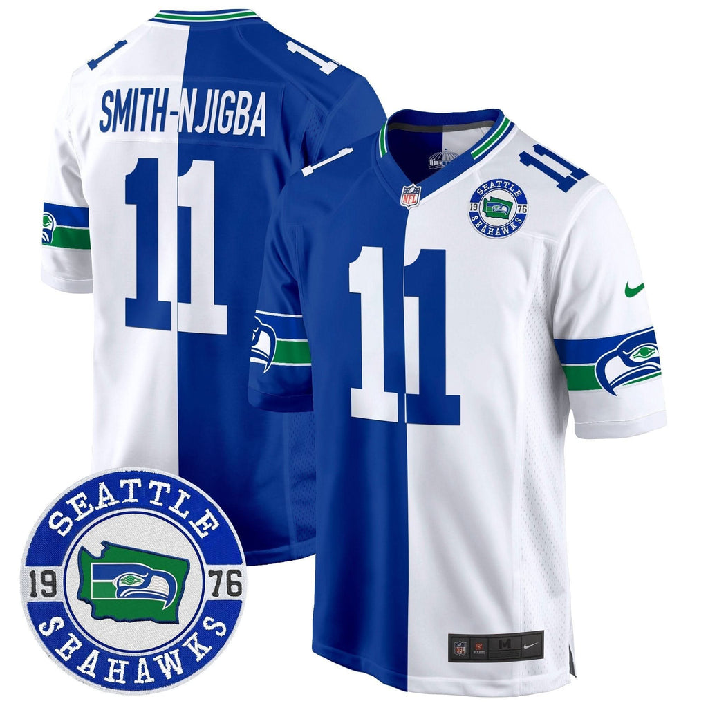 SEA Throwback Est. 1976 Patch Game Jersey
