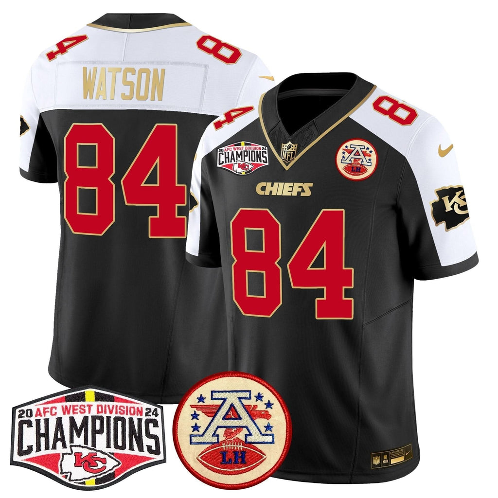 KC 2024 AFC West Division Champions Patch Vapor Limited Jersey