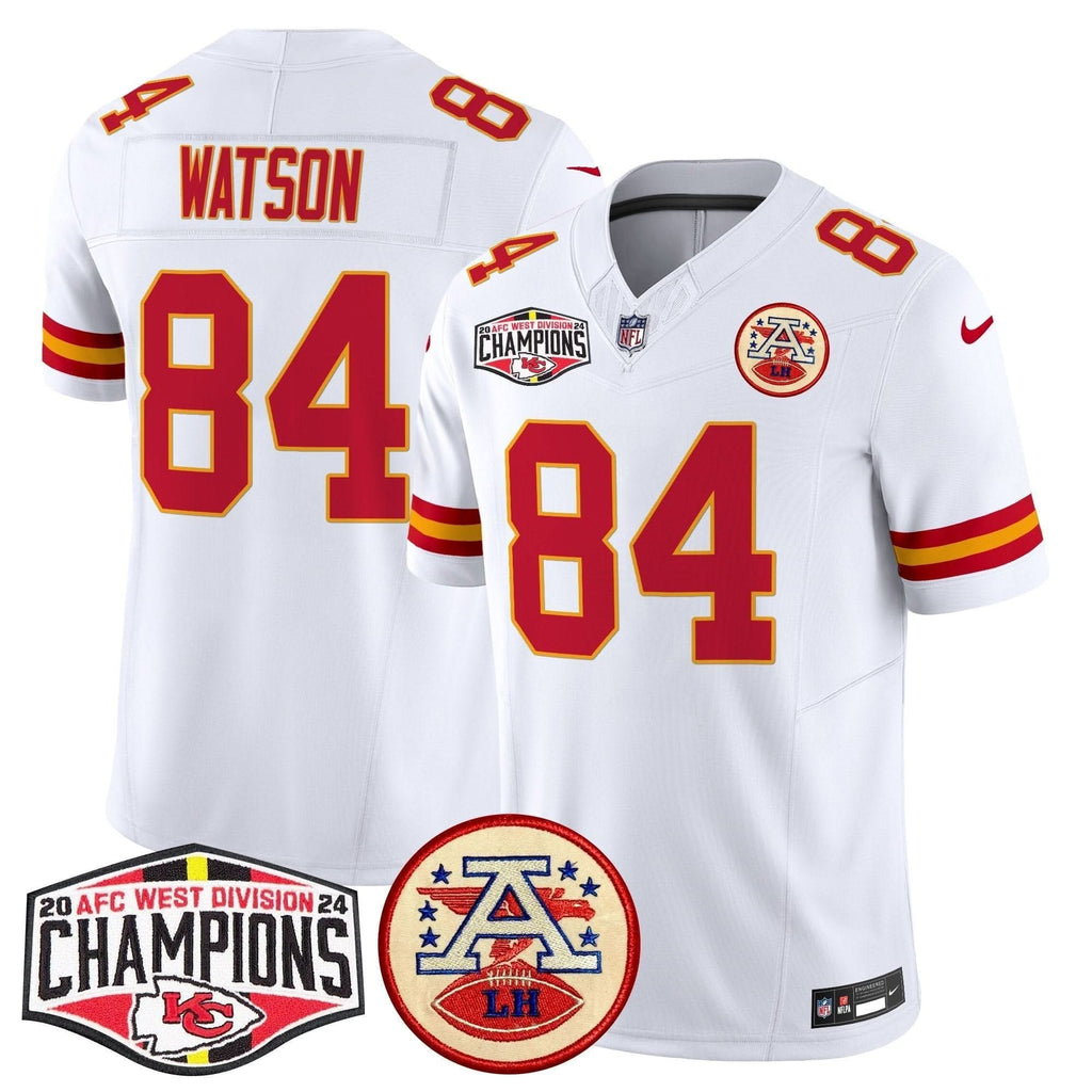 KC 2024 AFC West Division Champions Patch Vapor Limited Jersey