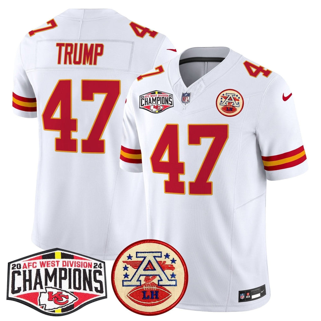 KC 2024 AFC West Division Champions Patch Vapor Limited Jersey