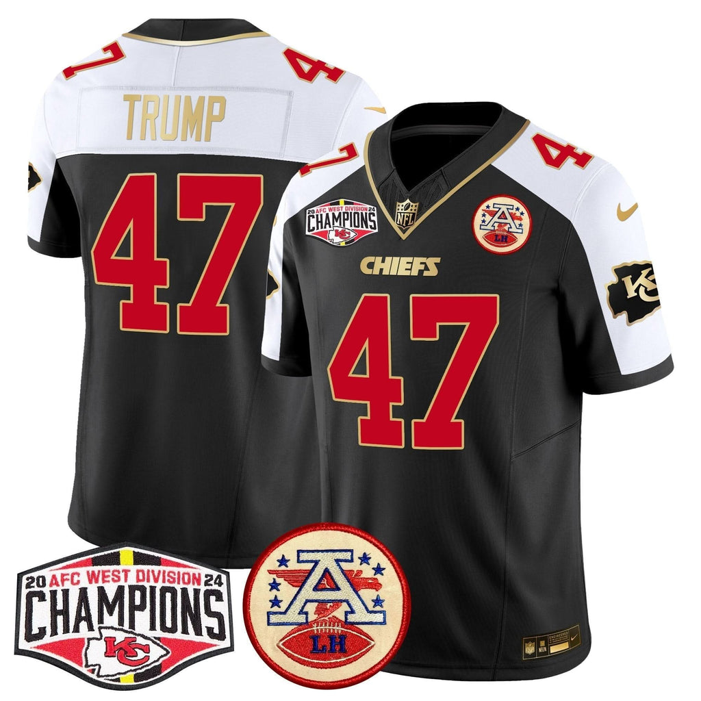 KC 2024 AFC West Division Champions Patch Vapor Limited Jersey