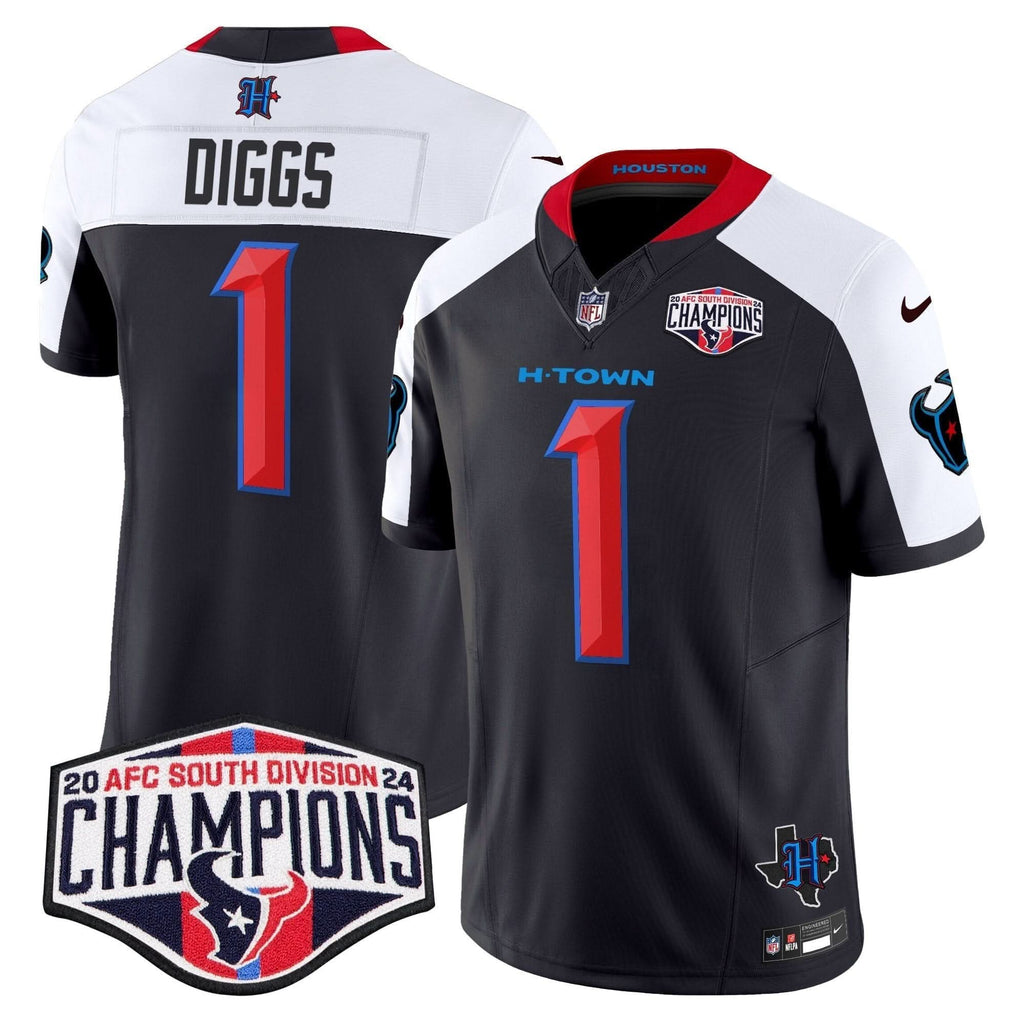 HT 2024 AFC South Division Champions Patch Vapor Limited Jersey