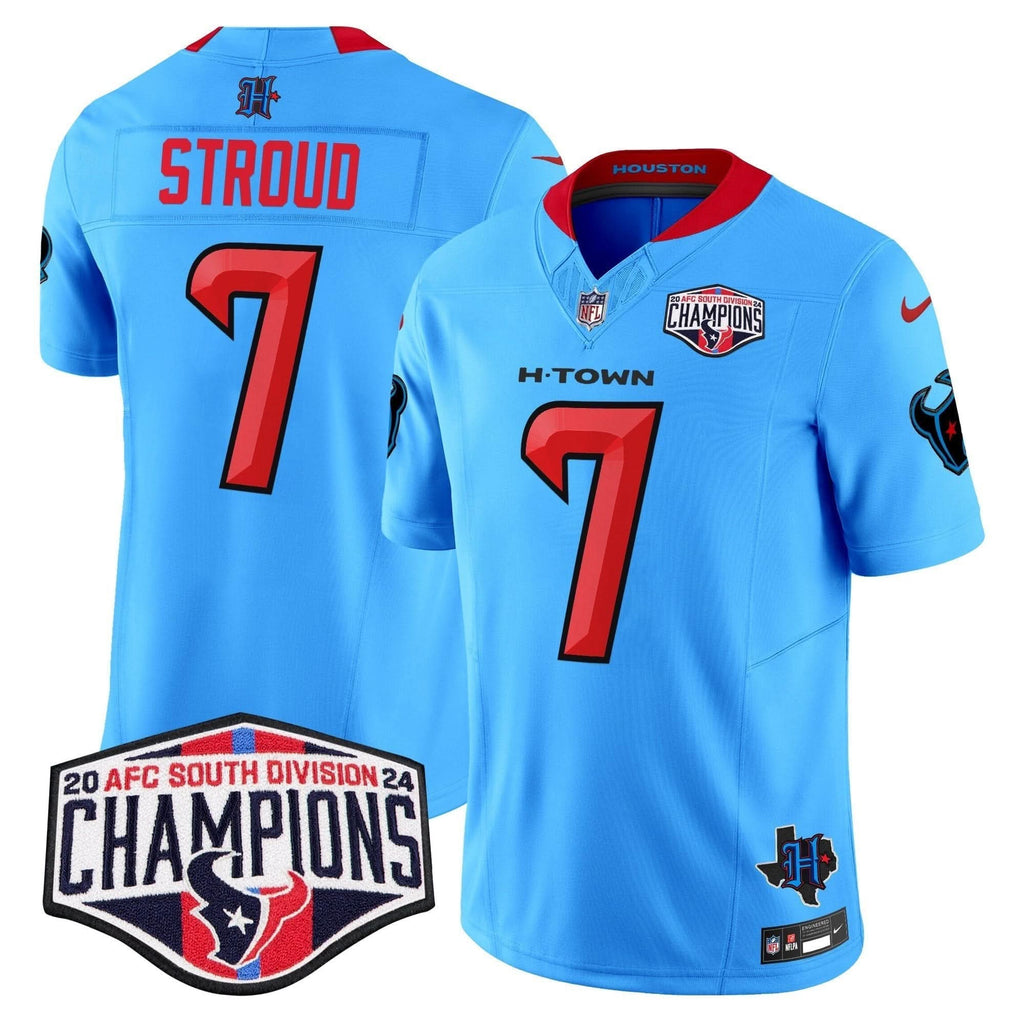 HT 2024 AFC South Division Champions Patch Vapor Limited Jersey