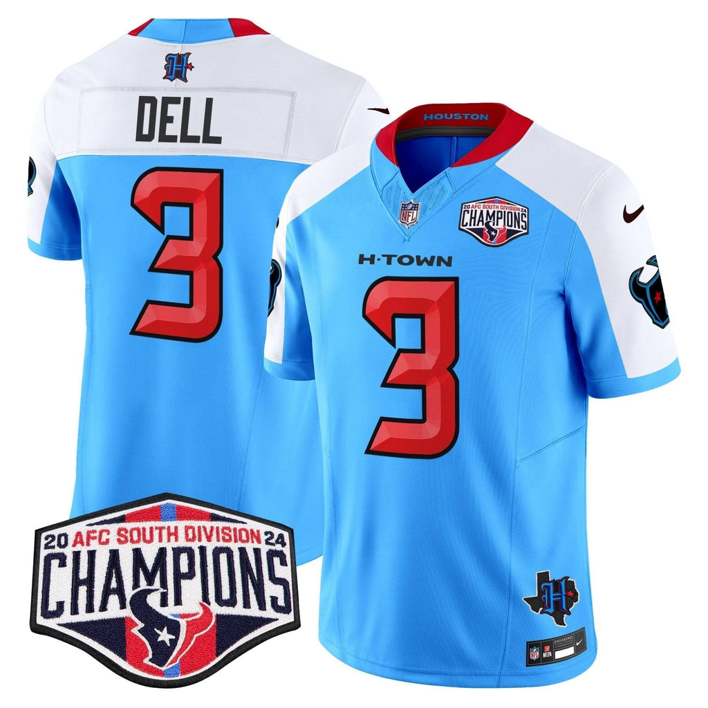 HT 2024 AFC South Division Champions Patch Vapor Limited Jersey