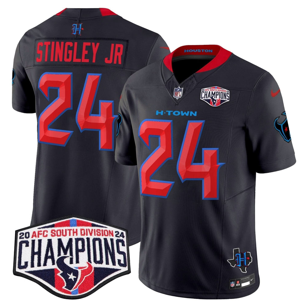 HT 2024 AFC South Division Champions Patch Vapor Limited Jersey