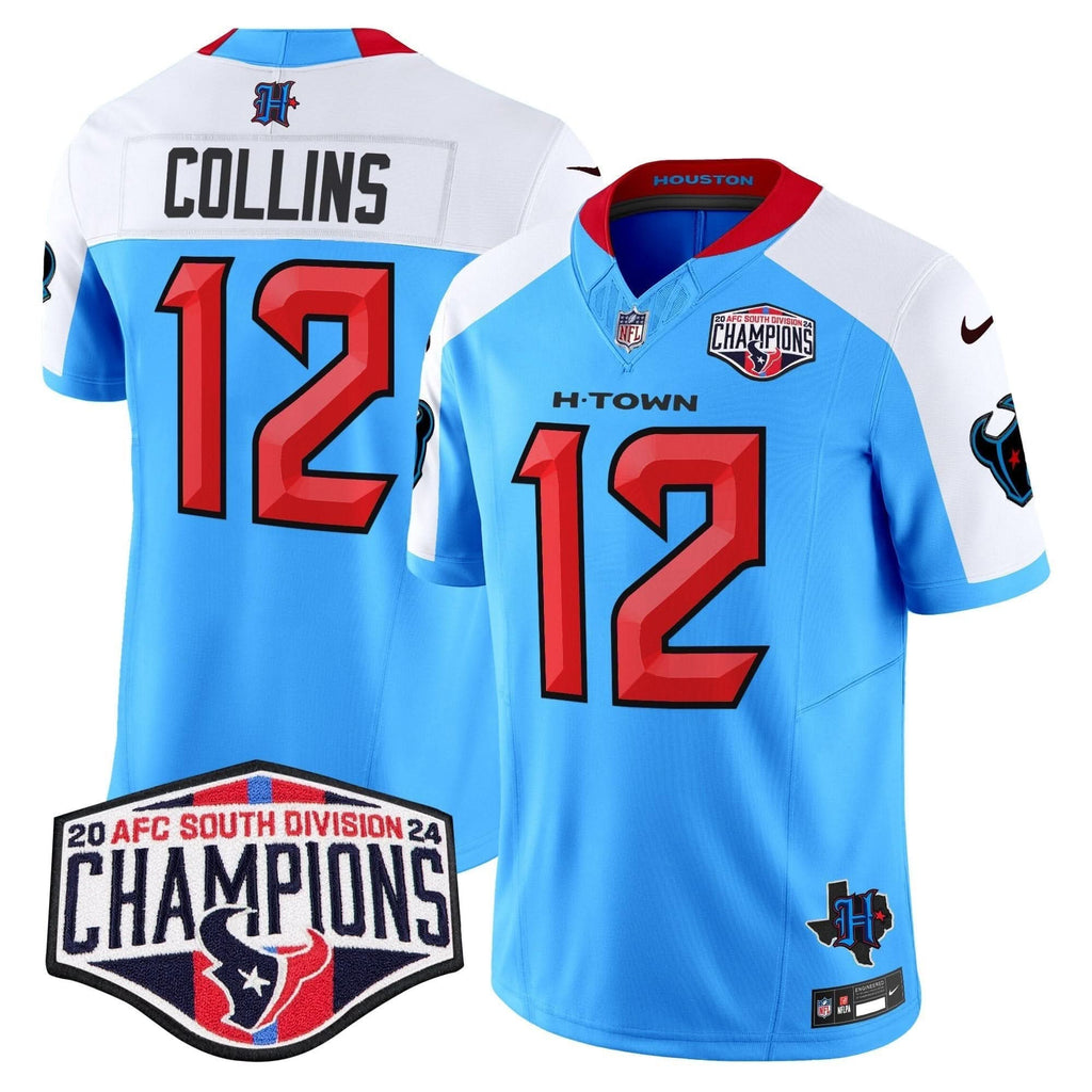 HT 2024 AFC South Division Champions Patch Vapor Limited Jersey
