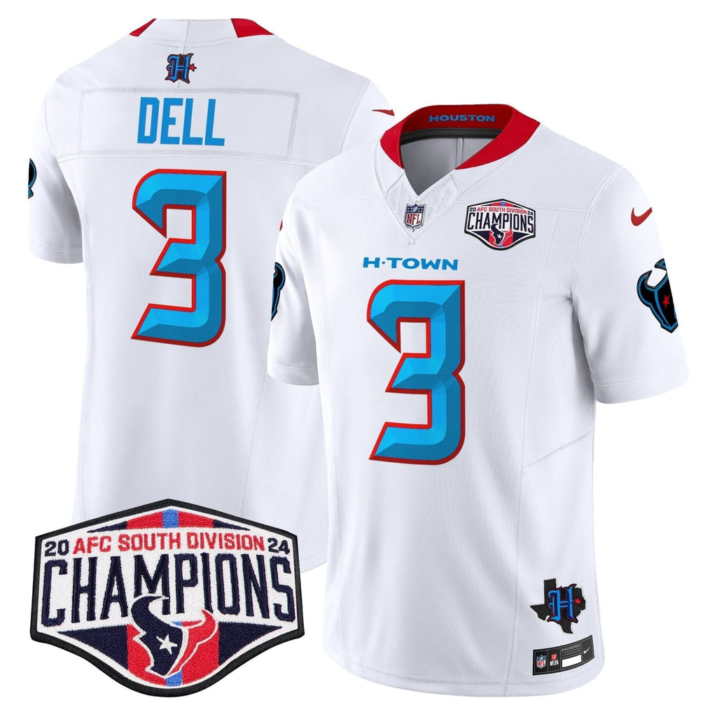 HT 2024 AFC South Division Champions Patch Vapor Limited Jersey