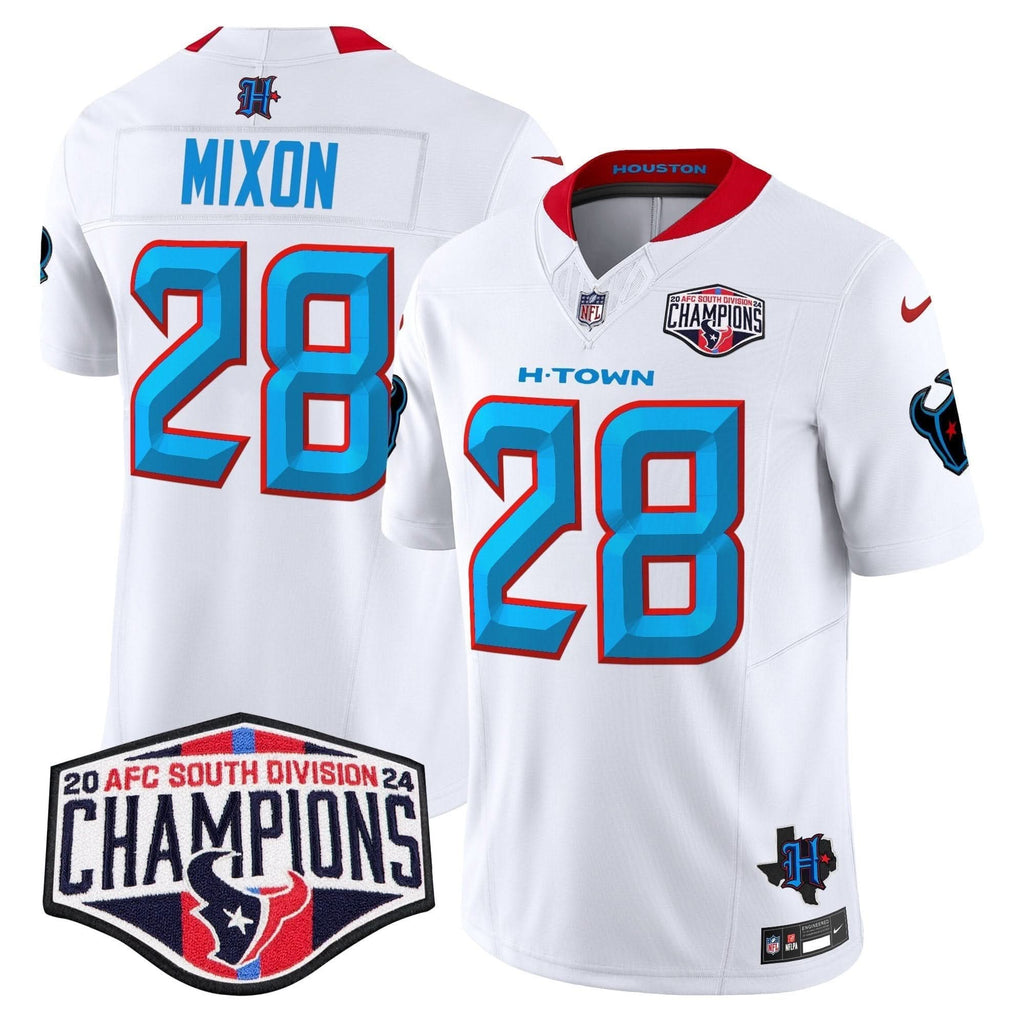 HT 2024 AFC South Division Champions Patch Vapor Limited Jersey