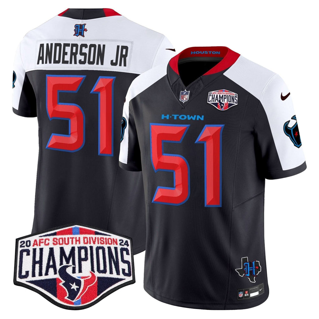 HT 2024 AFC South Division Champions Patch Vapor Limited Jersey