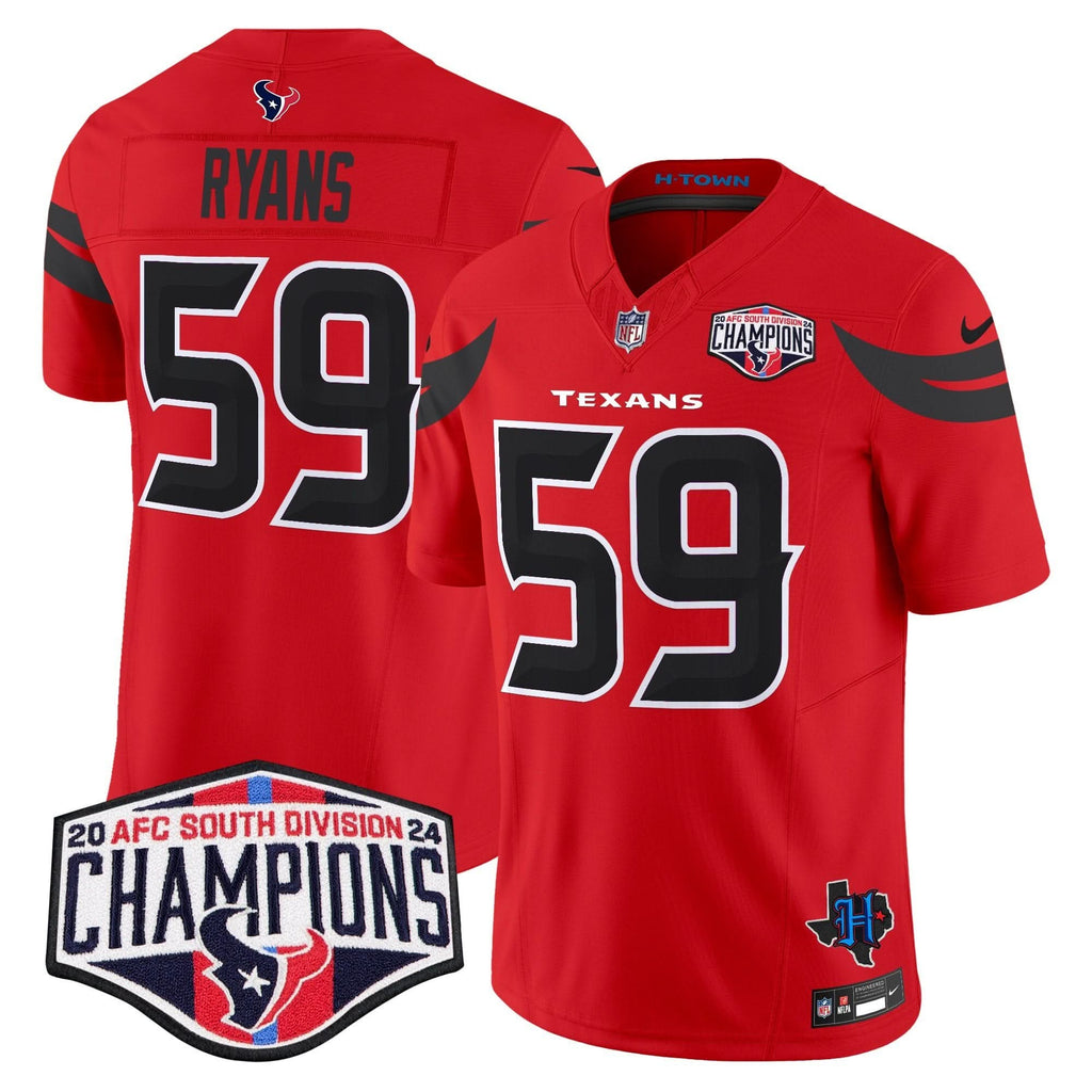 HT 2024 AFC South Division Champions Patch Vapor Limited Jersey