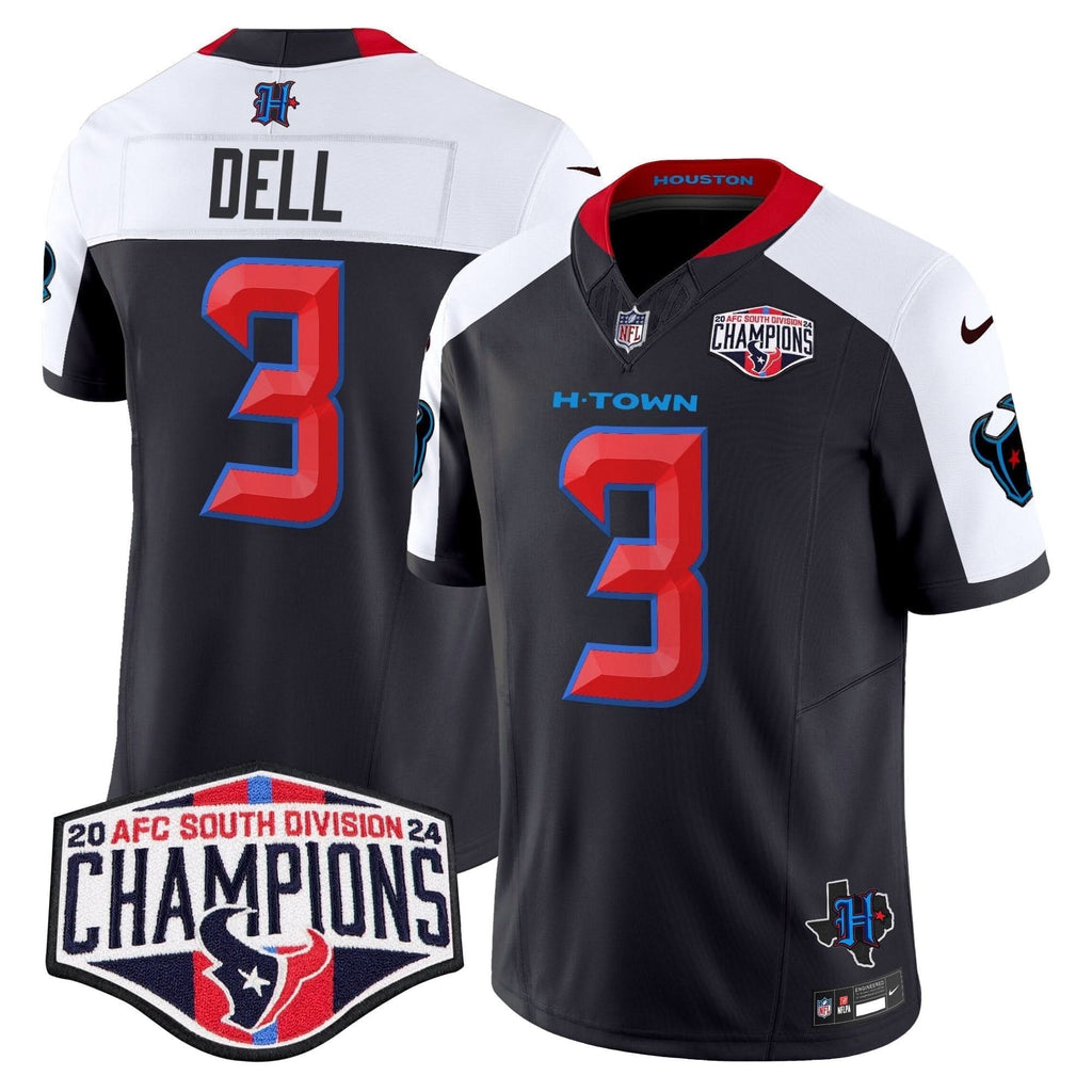 HT 2024 AFC South Division Champions Patch Vapor Limited Jersey