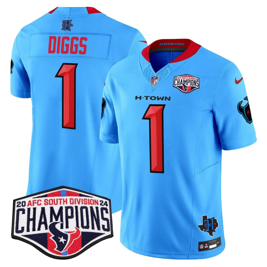 HT 2024 AFC South Division Champions Patch Vapor Limited Jersey