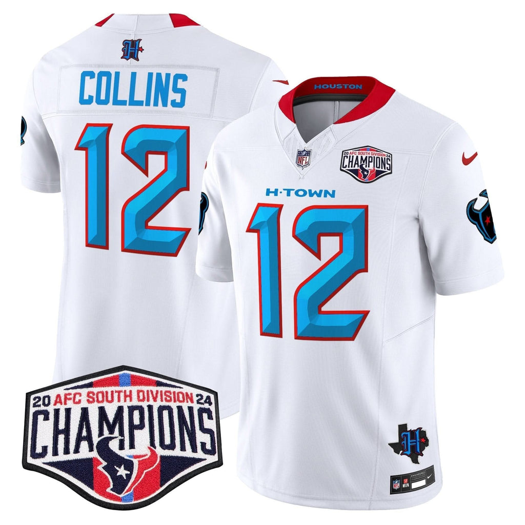 HT 2024 AFC South Division Champions Patch Vapor Limited Jersey