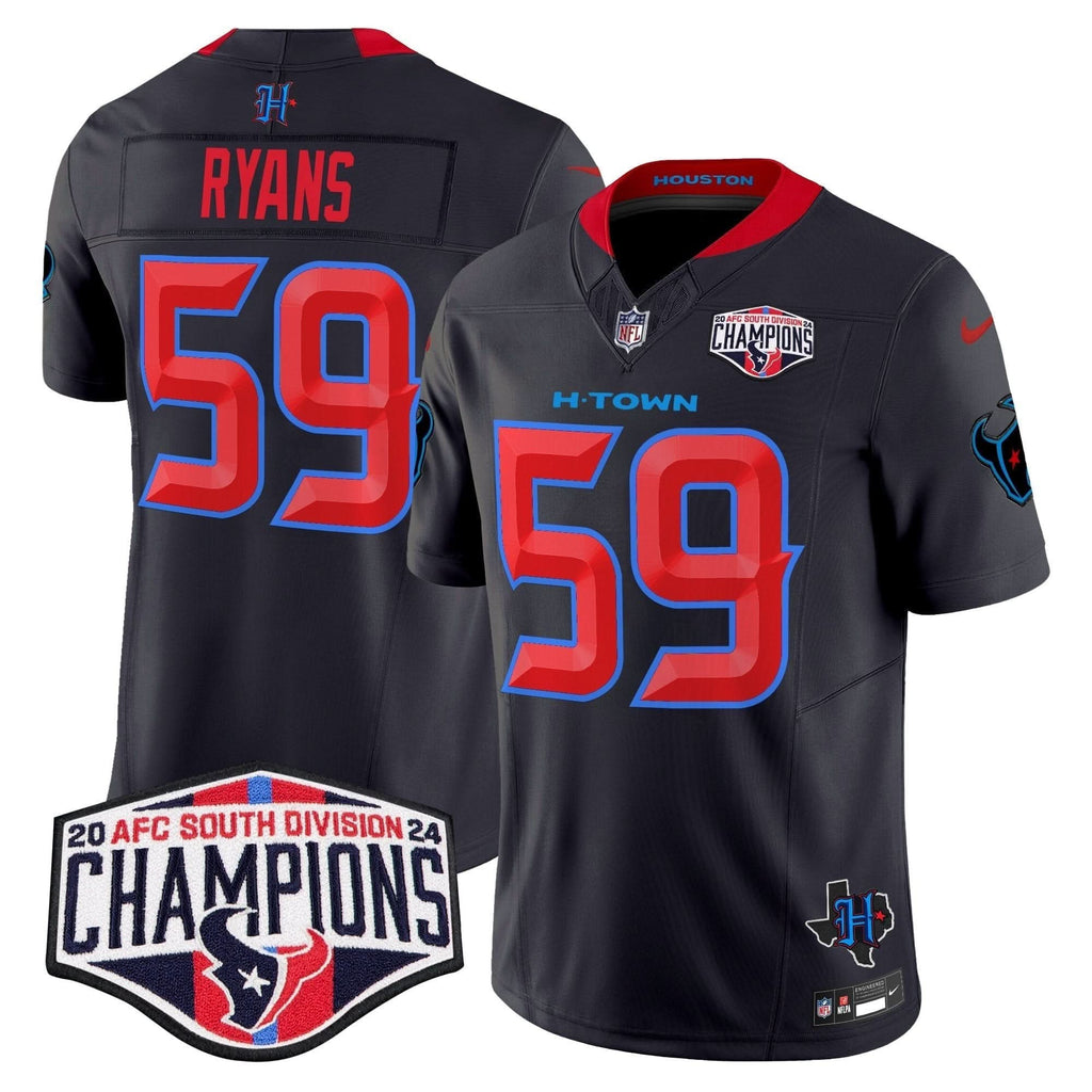 HT 2024 AFC South Division Champions Patch Vapor Limited Jersey